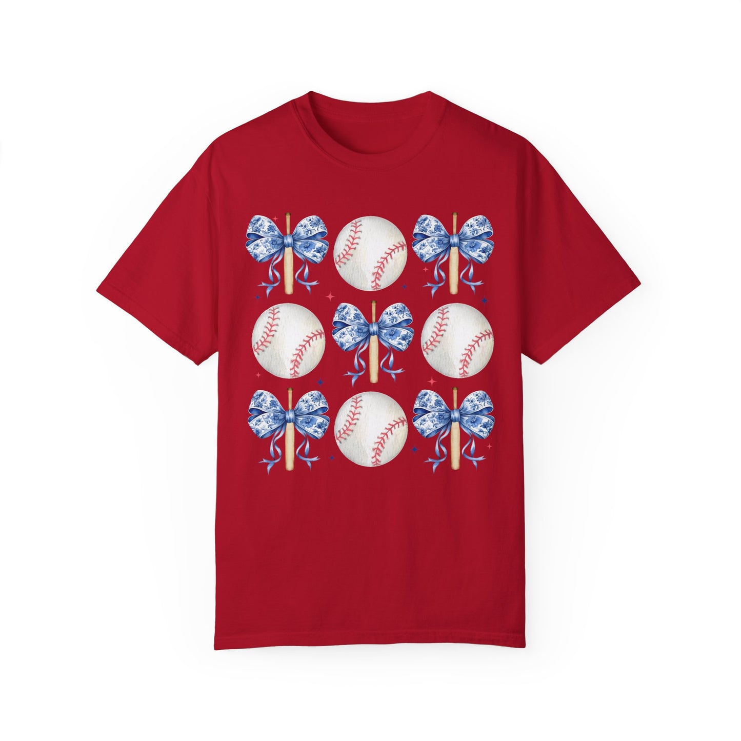 Toile Coquette Baseball Grid T-Shirt