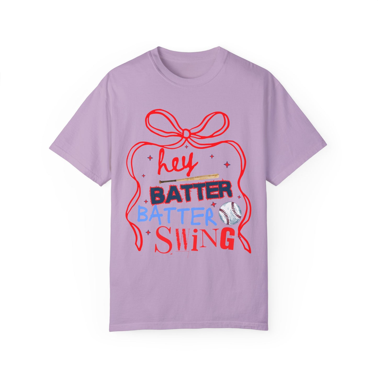 Coquette Hey Batter Batter Swing Baseball T-Shirt