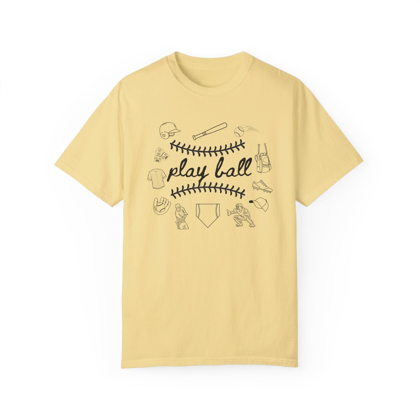 Play Ball Doodle T-Shirt