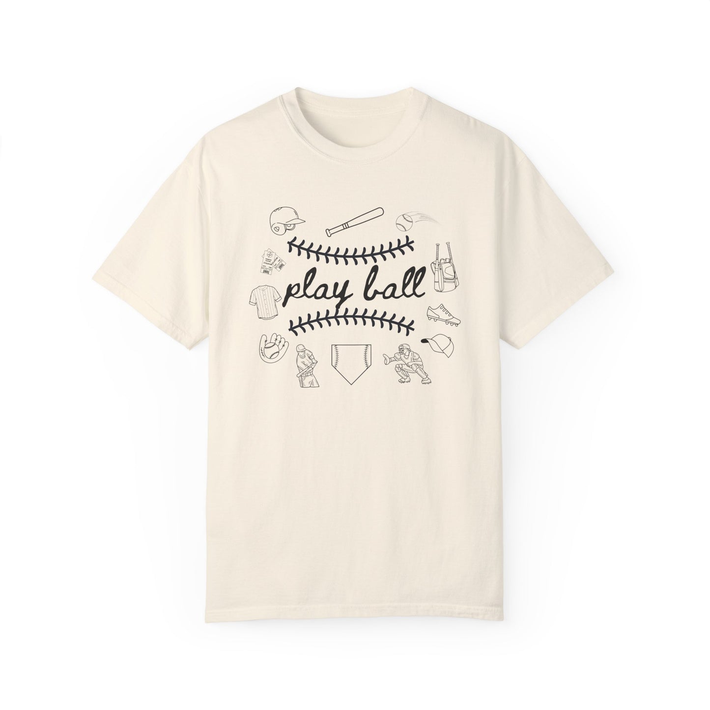 Play Ball Doodle T-Shirt