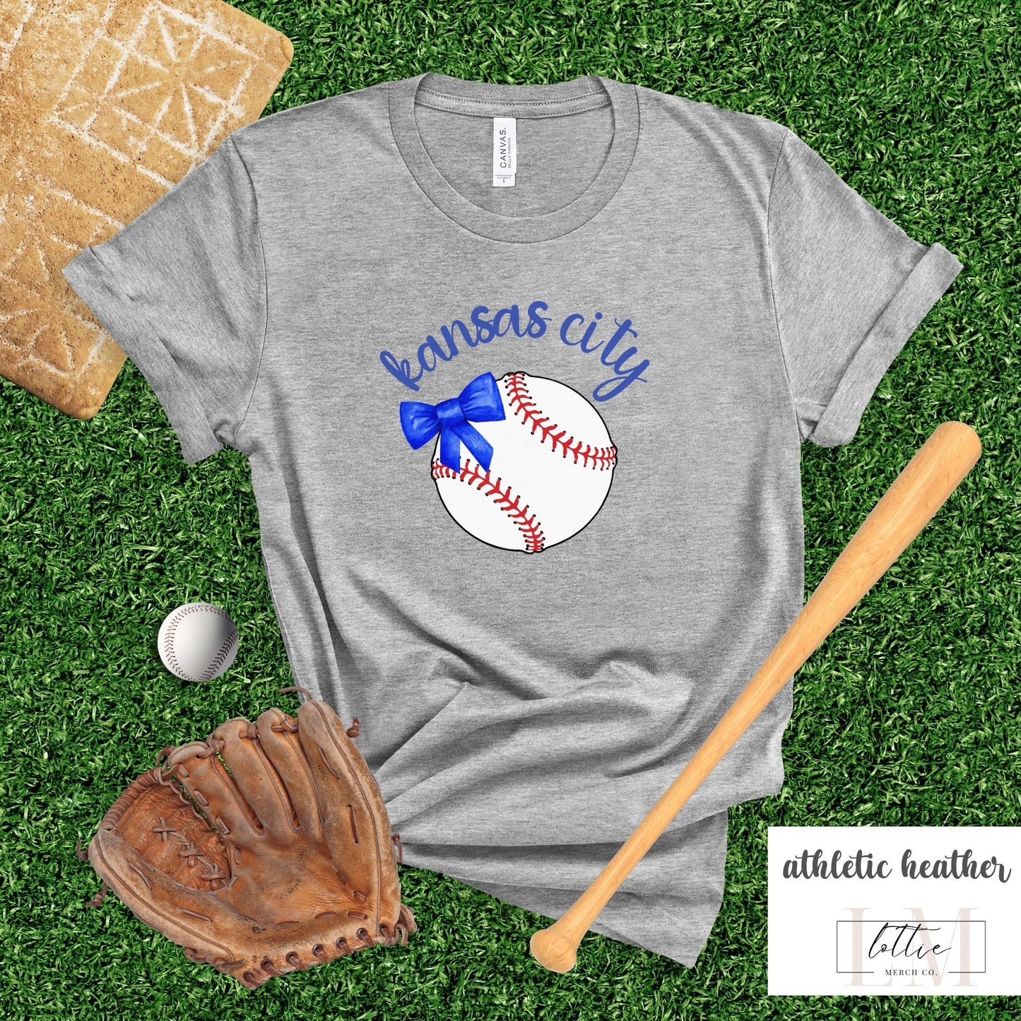 Kansas City Baseball Coquette T-Shirt