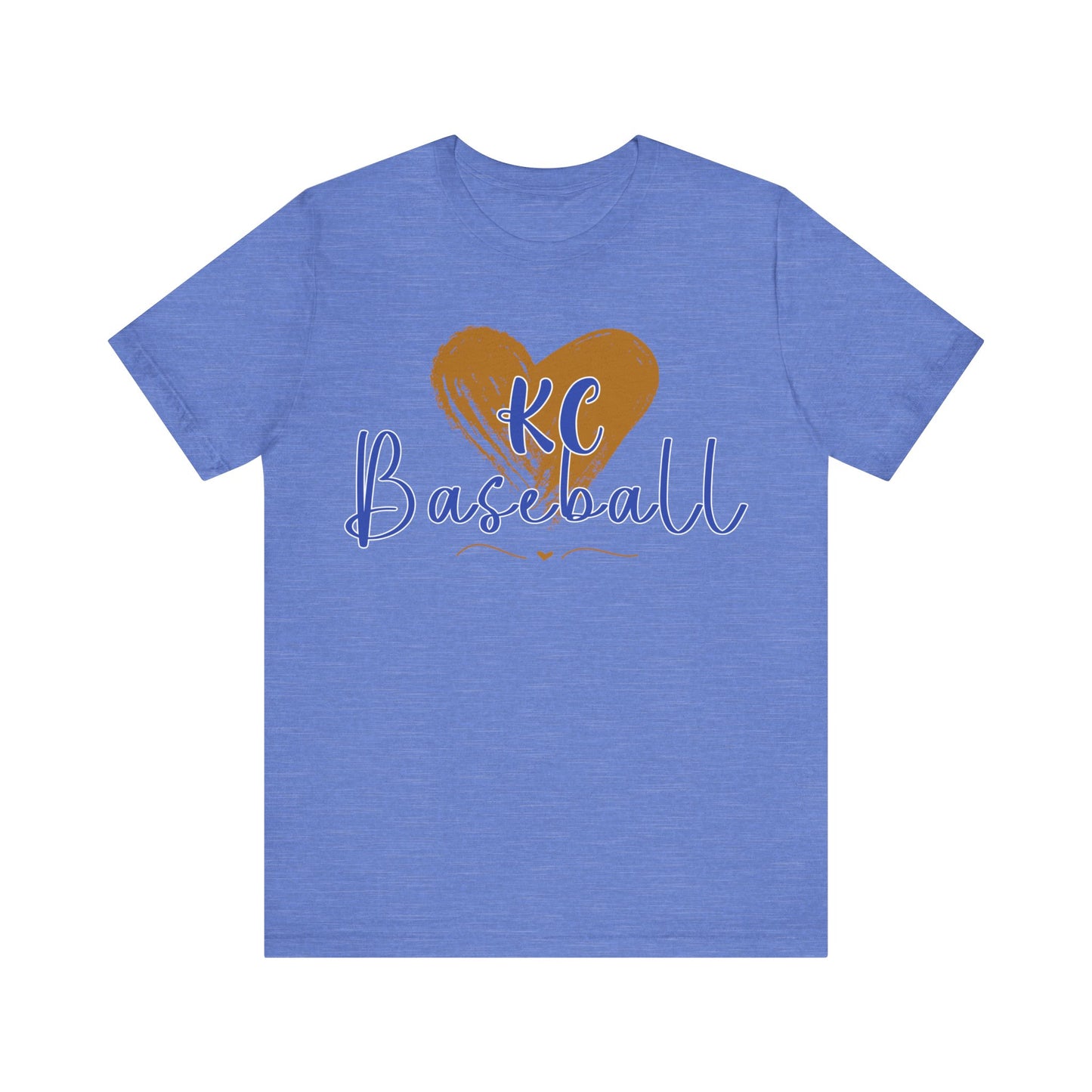 Kansas City Baseball Heart T-Shirt