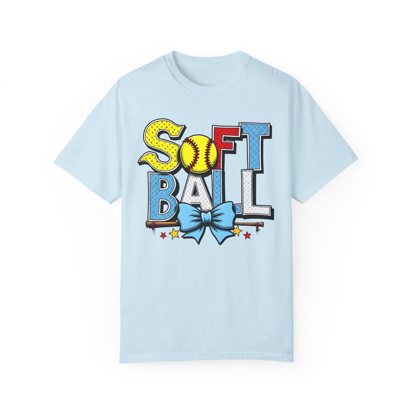 Softball Coquette Bow T-Shirt