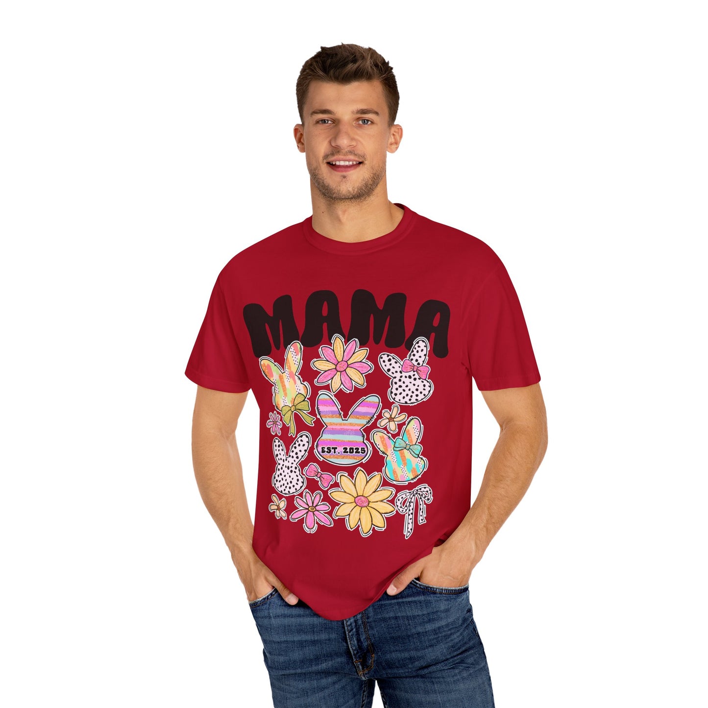Coquette MAMA Dot Comfort Colors T-shirt