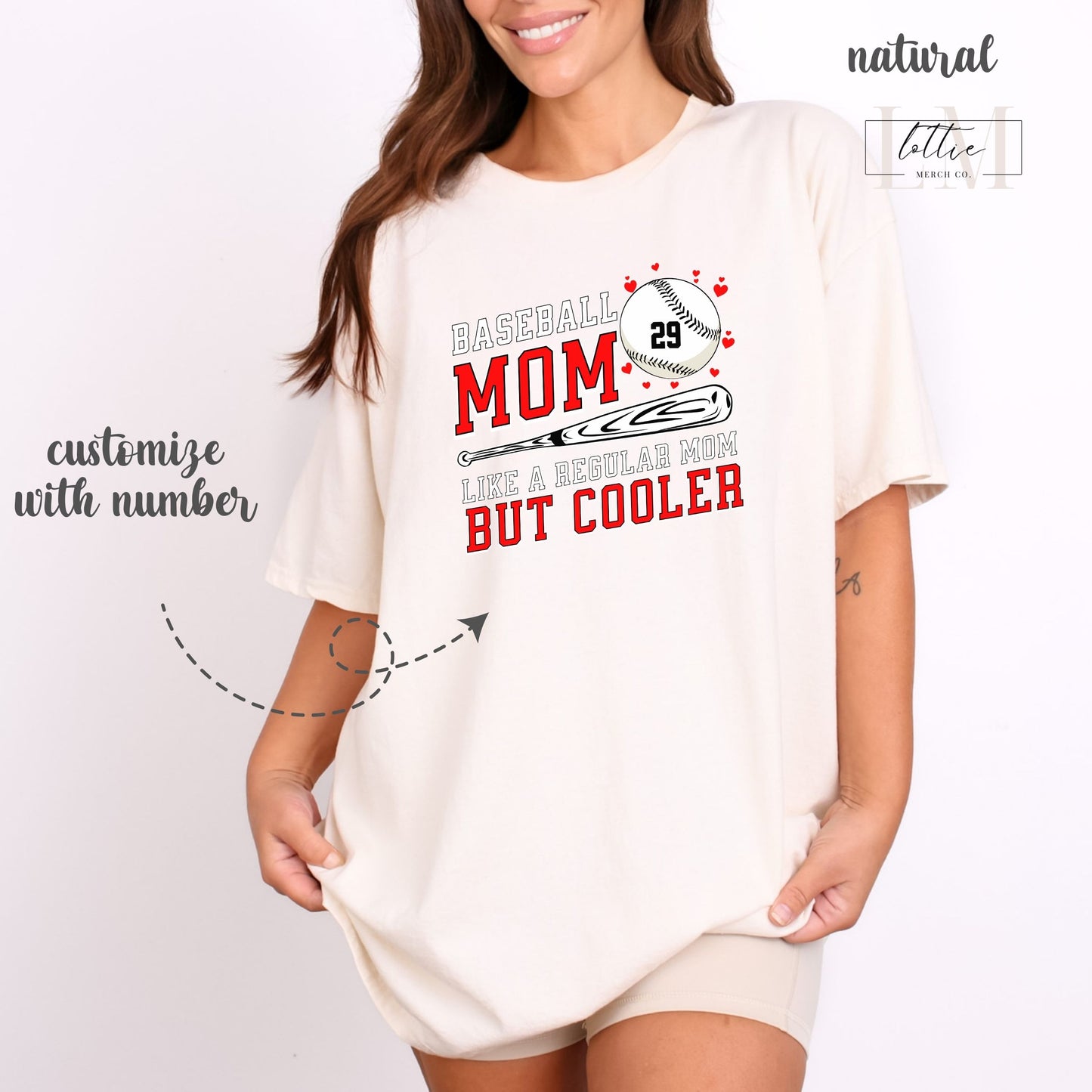 Baseball Mom Like A Regular Mom But Cooler T-Shirt