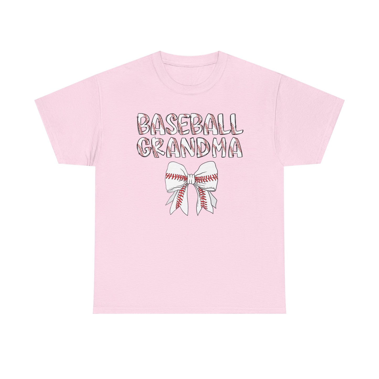 Baseball Grandma Coquette Bow T-Shirt