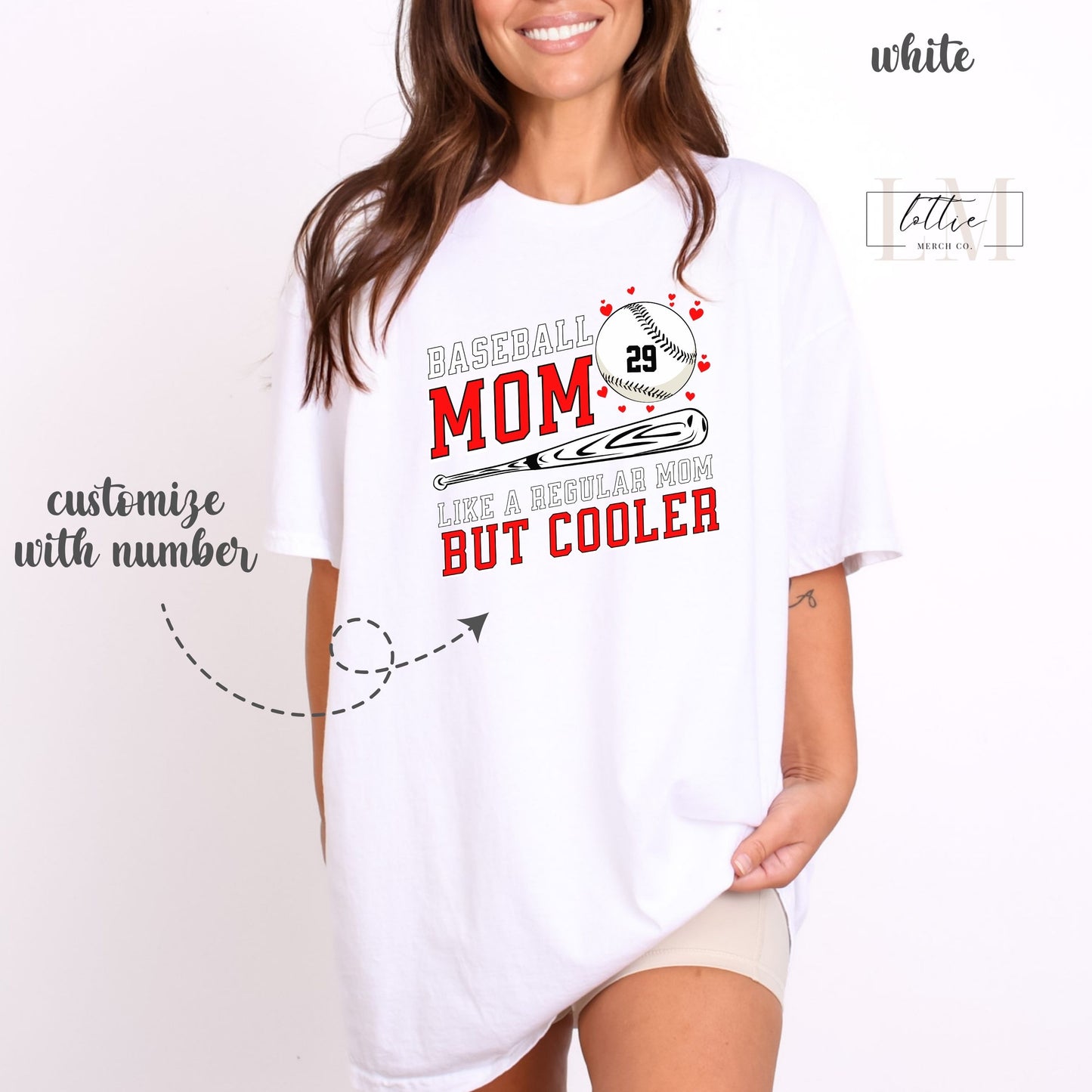 Baseball Mom Like A Regular Mom But Cooler T-Shirt