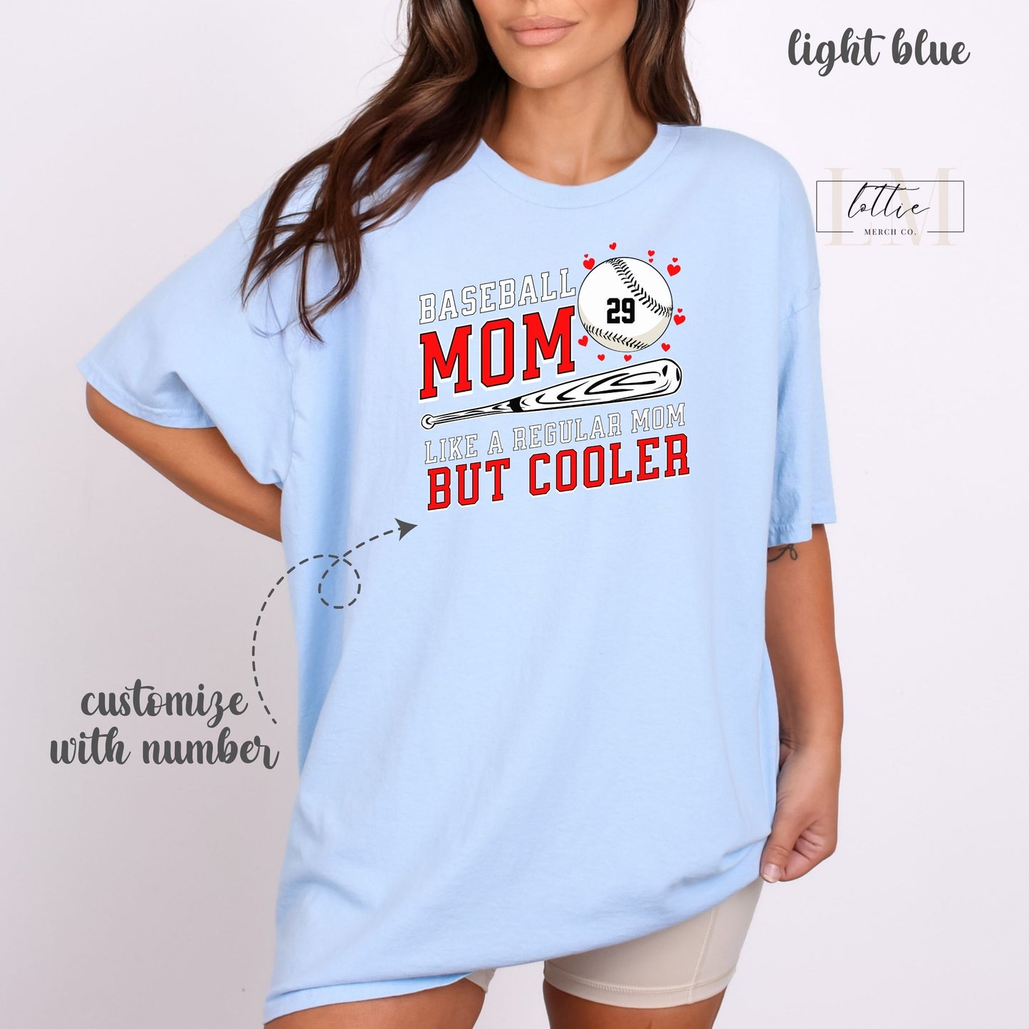 Baseball Mom Like A Regular Mom But Cooler T-Shirt