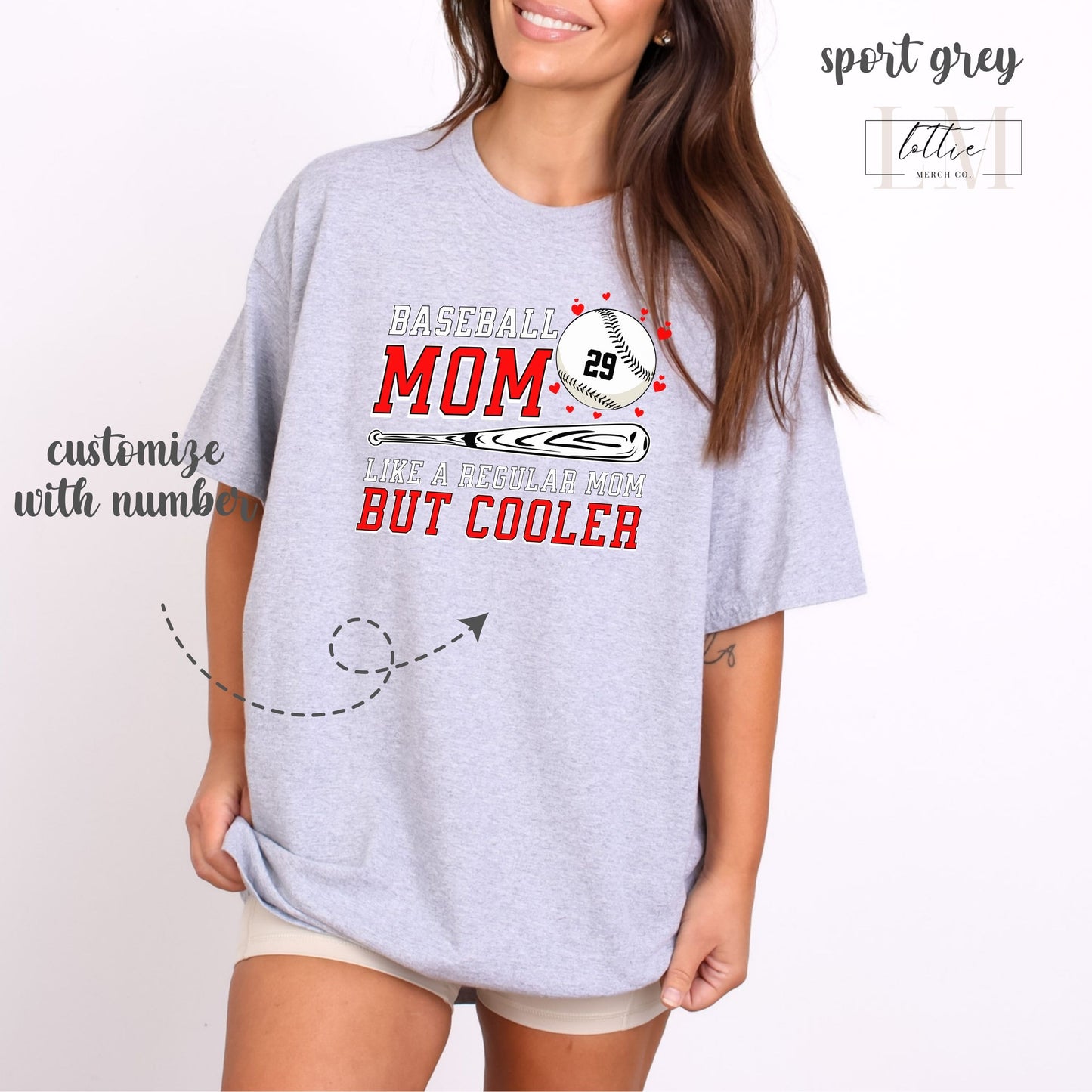 Baseball Mom Like A Regular Mom But Cooler T-Shirt