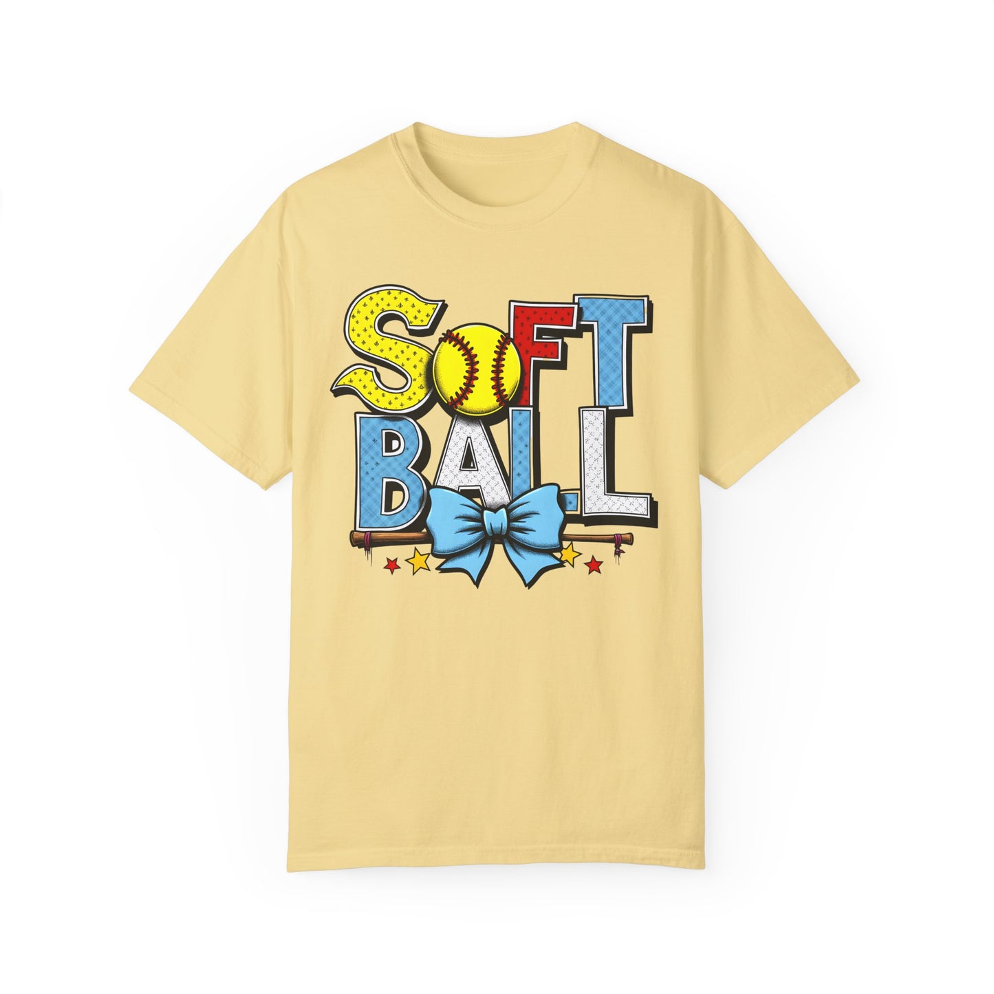 Softball Coquette Bow T-Shirt