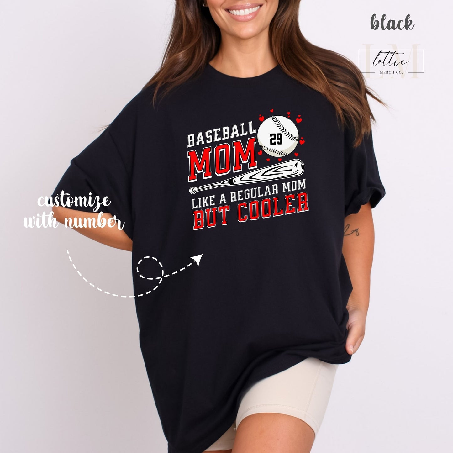 Baseball Mom Like A Regular Mom But Cooler T-Shirt