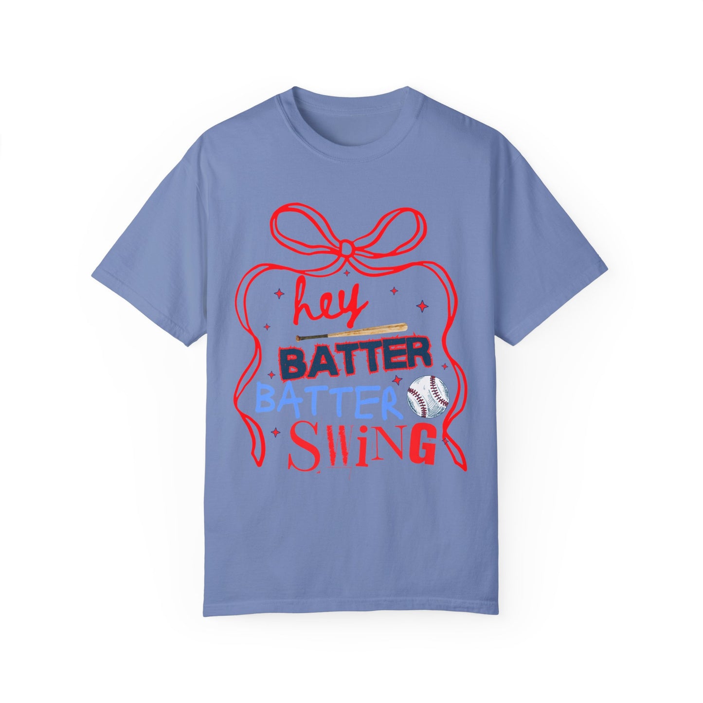 Coquette Hey Batter Batter Swing Baseball T-Shirt