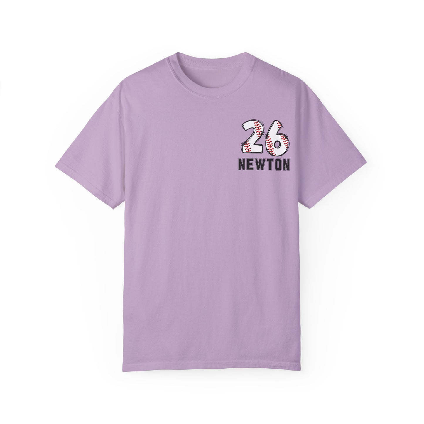 Custom Baseball Number and Name T-Shirt