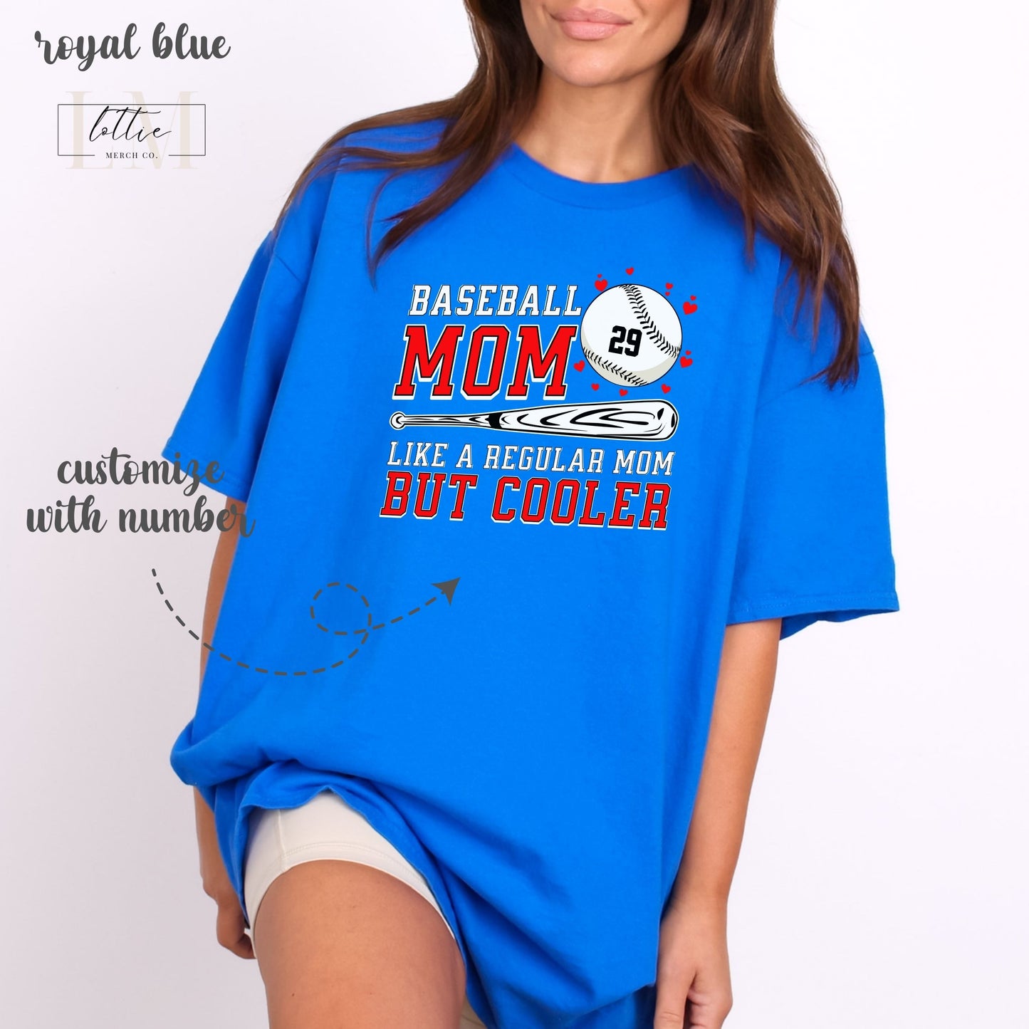 Baseball Mom Like A Regular Mom But Cooler T-Shirt