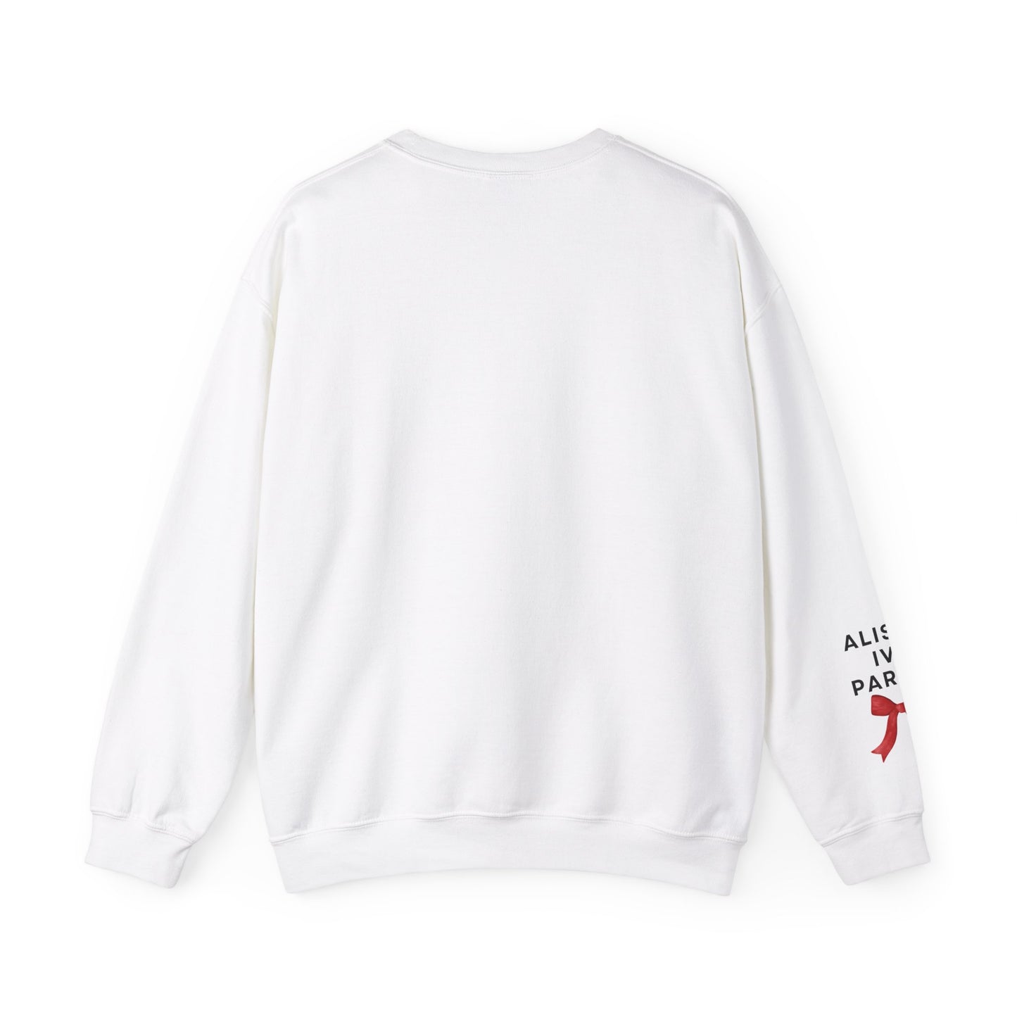 Personalized Checkered Coquette Mama Sweatshirt