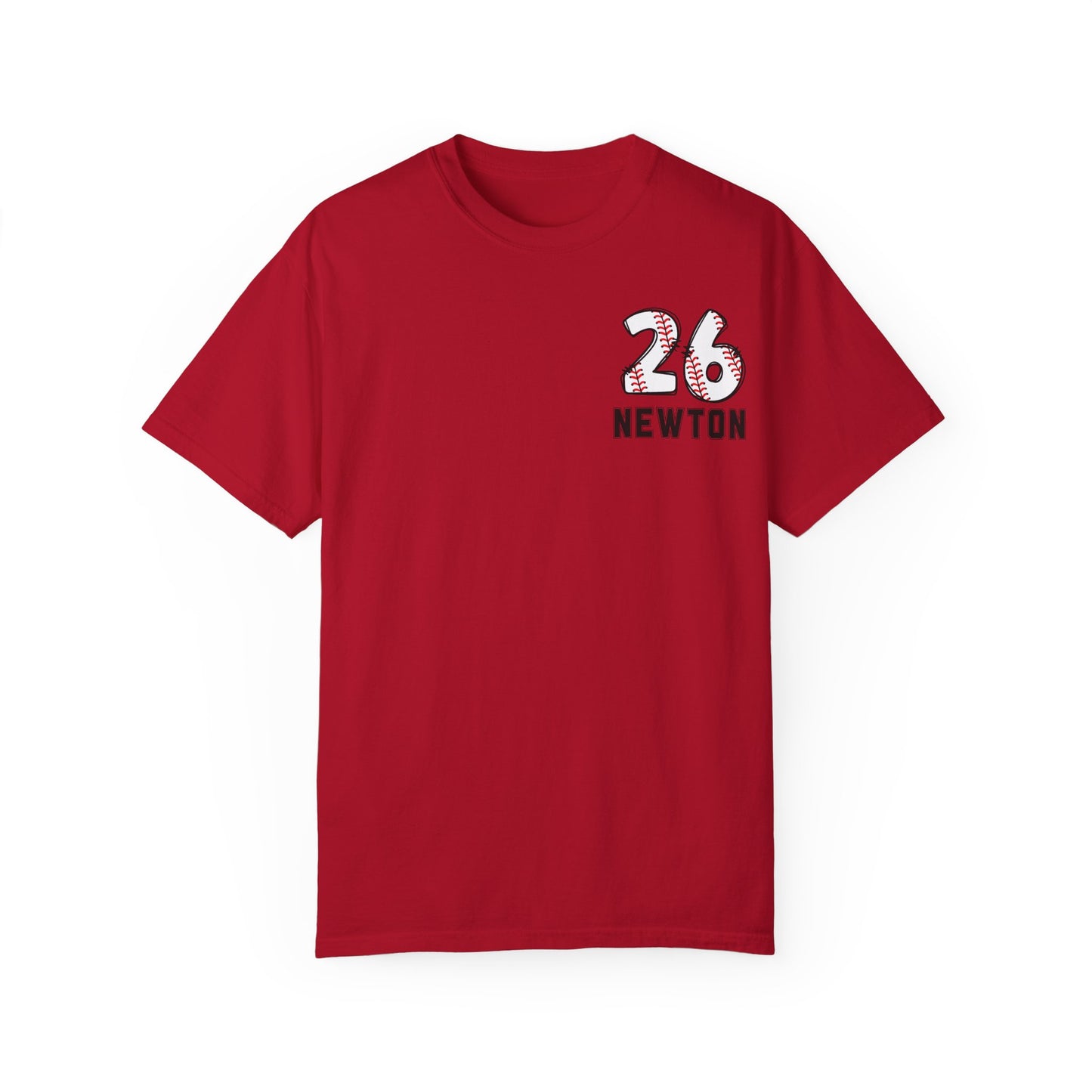 Custom Baseball Number and Name T-Shirt