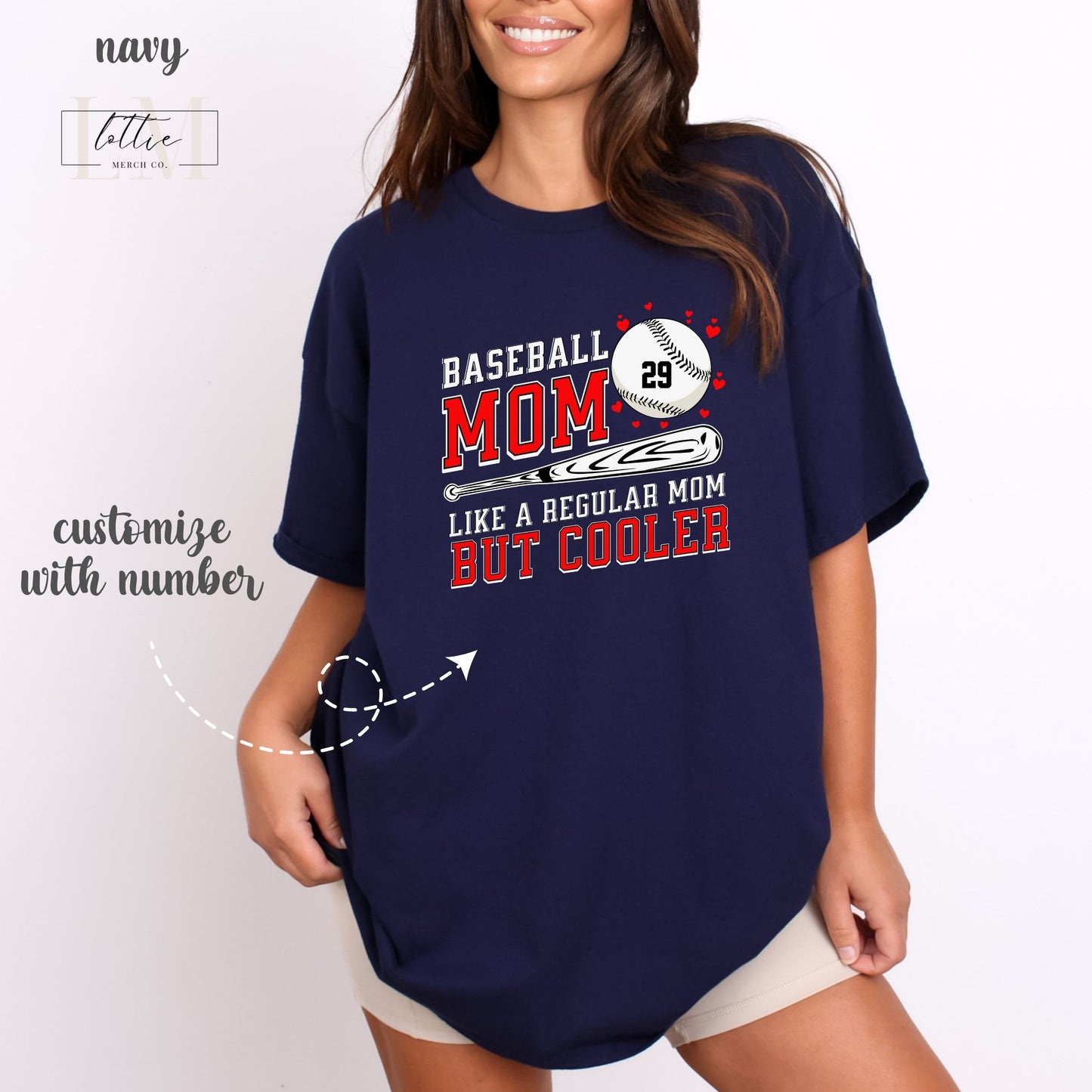 Baseball Mom Like A Regular Mom But Cooler T-Shirt