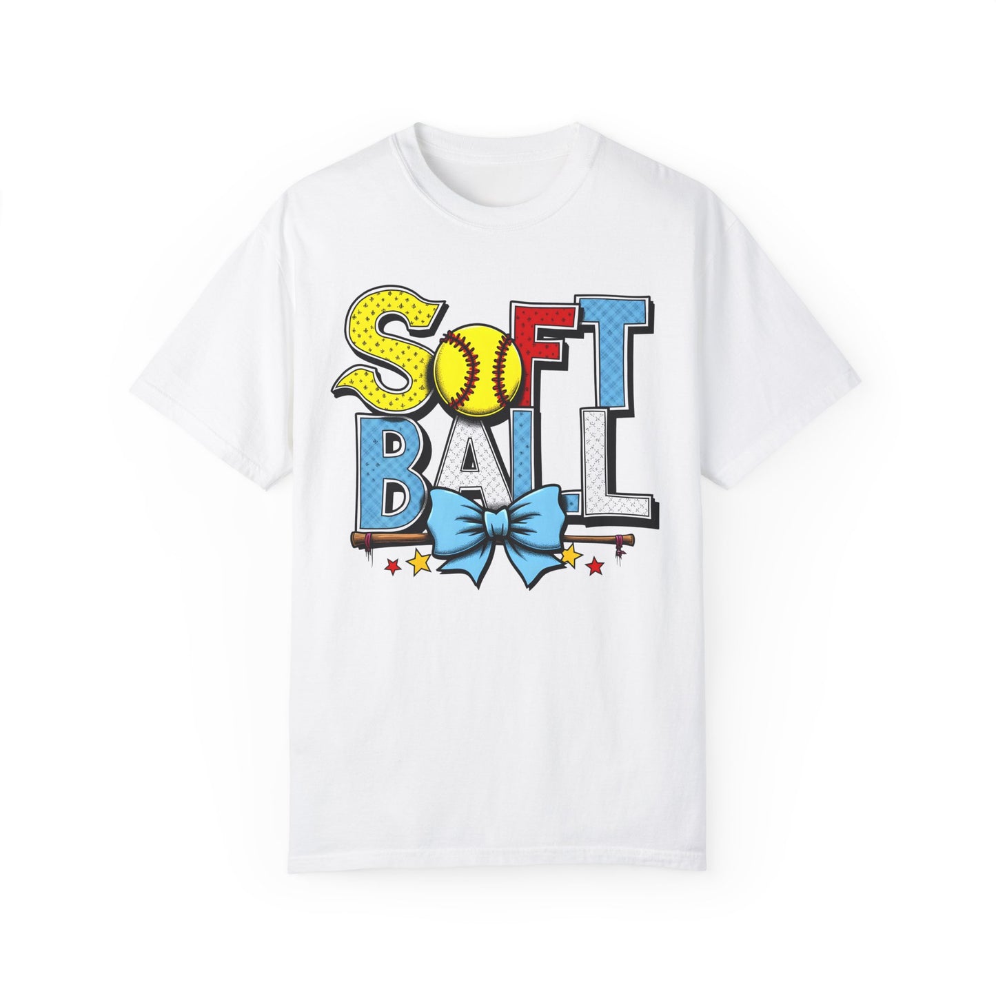 Softball Coquette Bow T-Shirt
