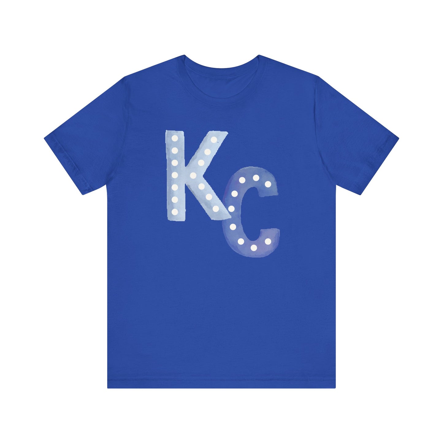 Watercolor KC Kansas City Baseball Shirt