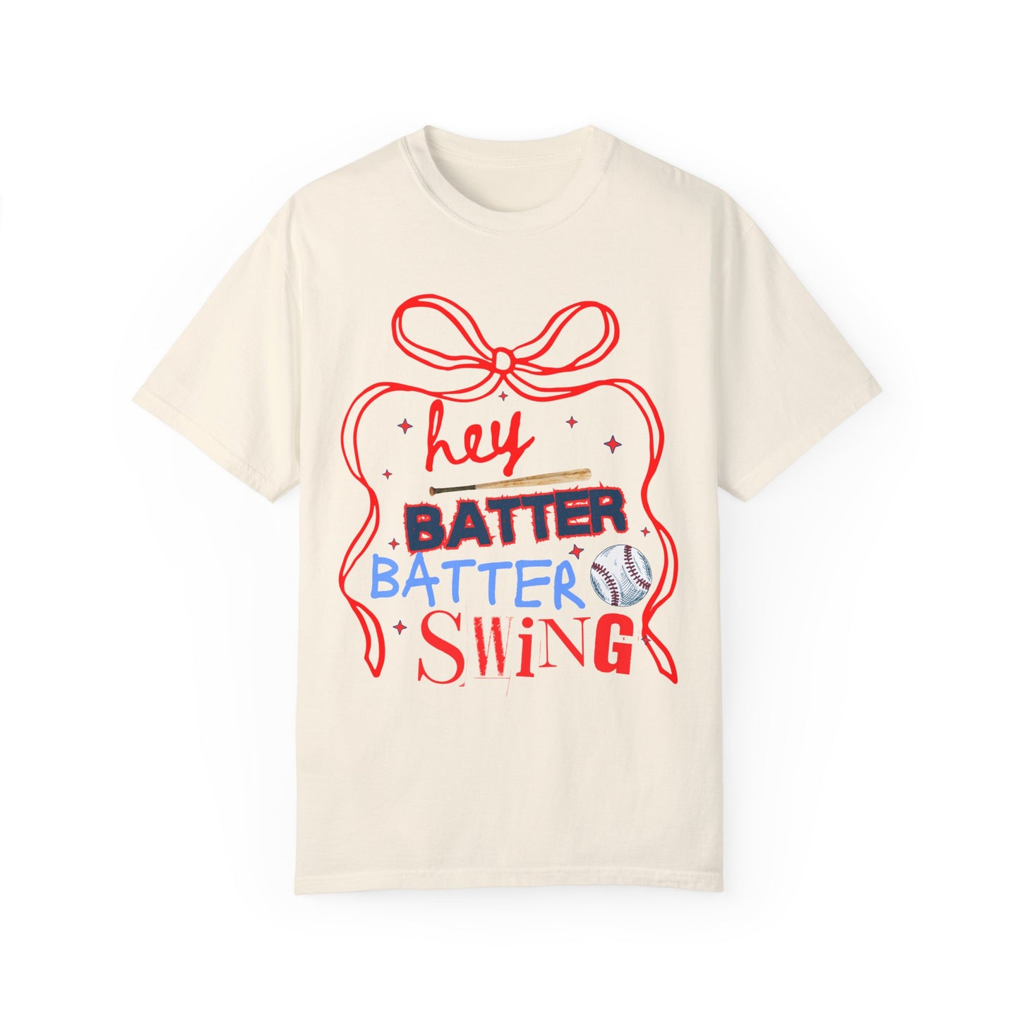 Coquette Hey Batter Batter Swing Baseball T-Shirt