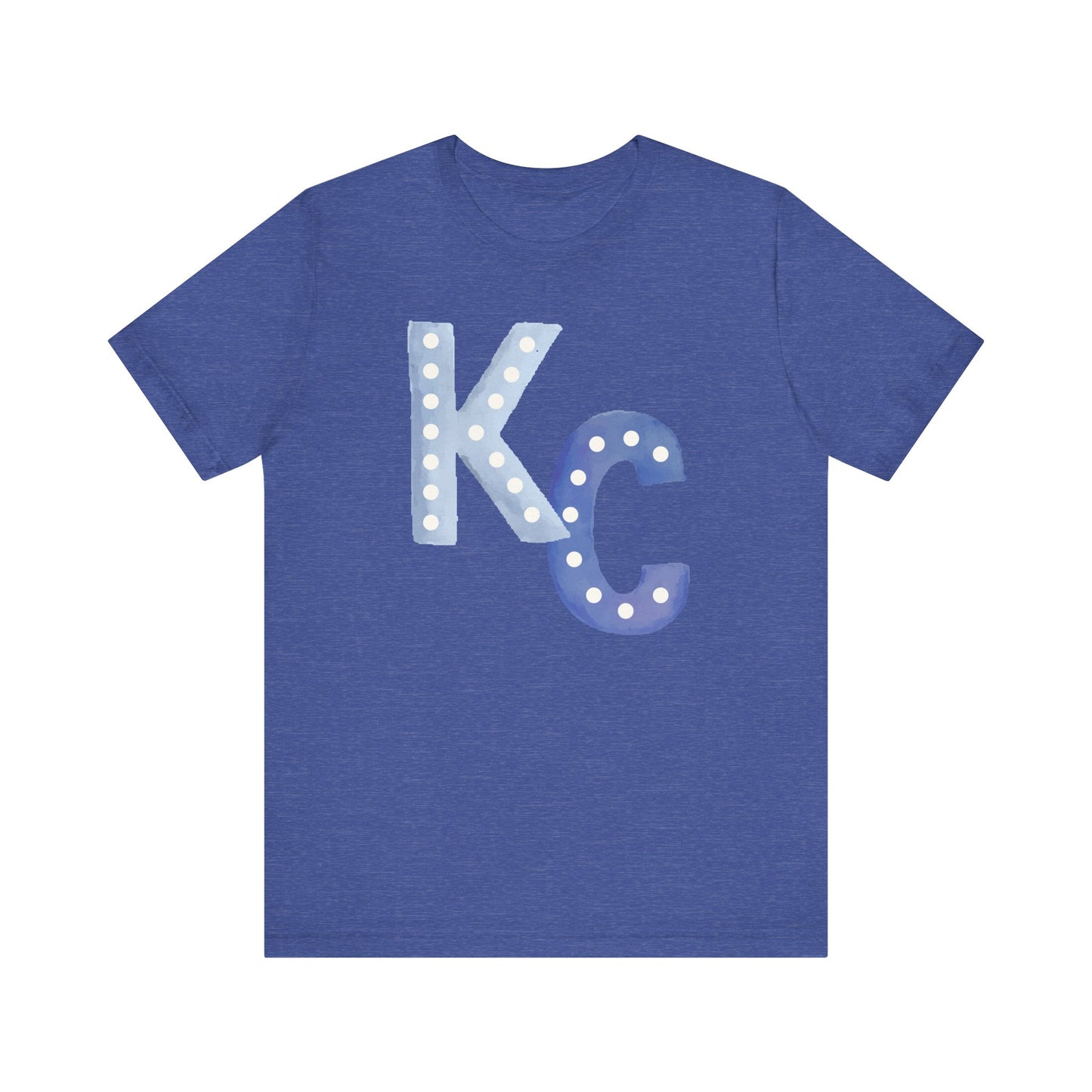 Watercolor KC Kansas City Baseball Shirt