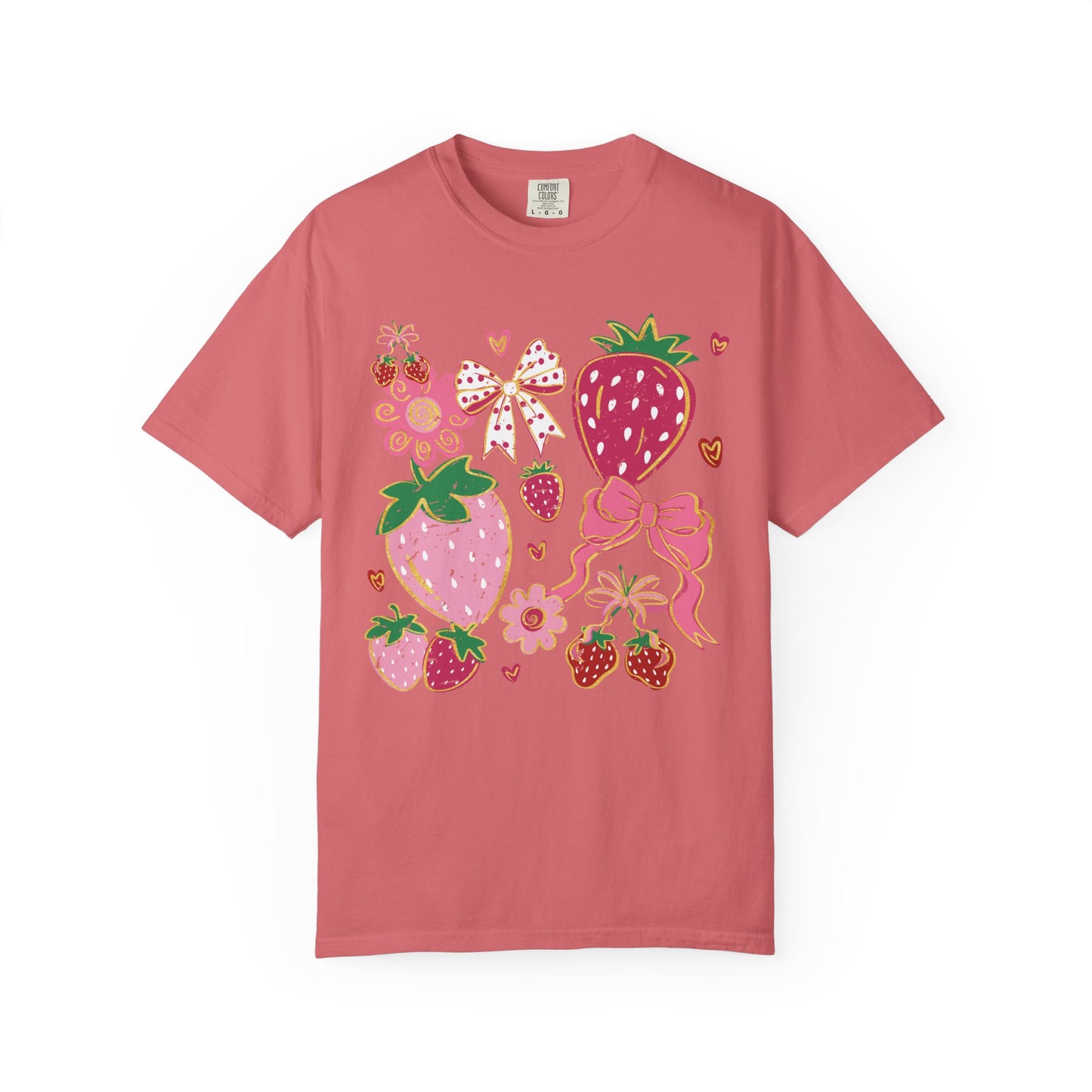 Strawberry Design Colors Shirt