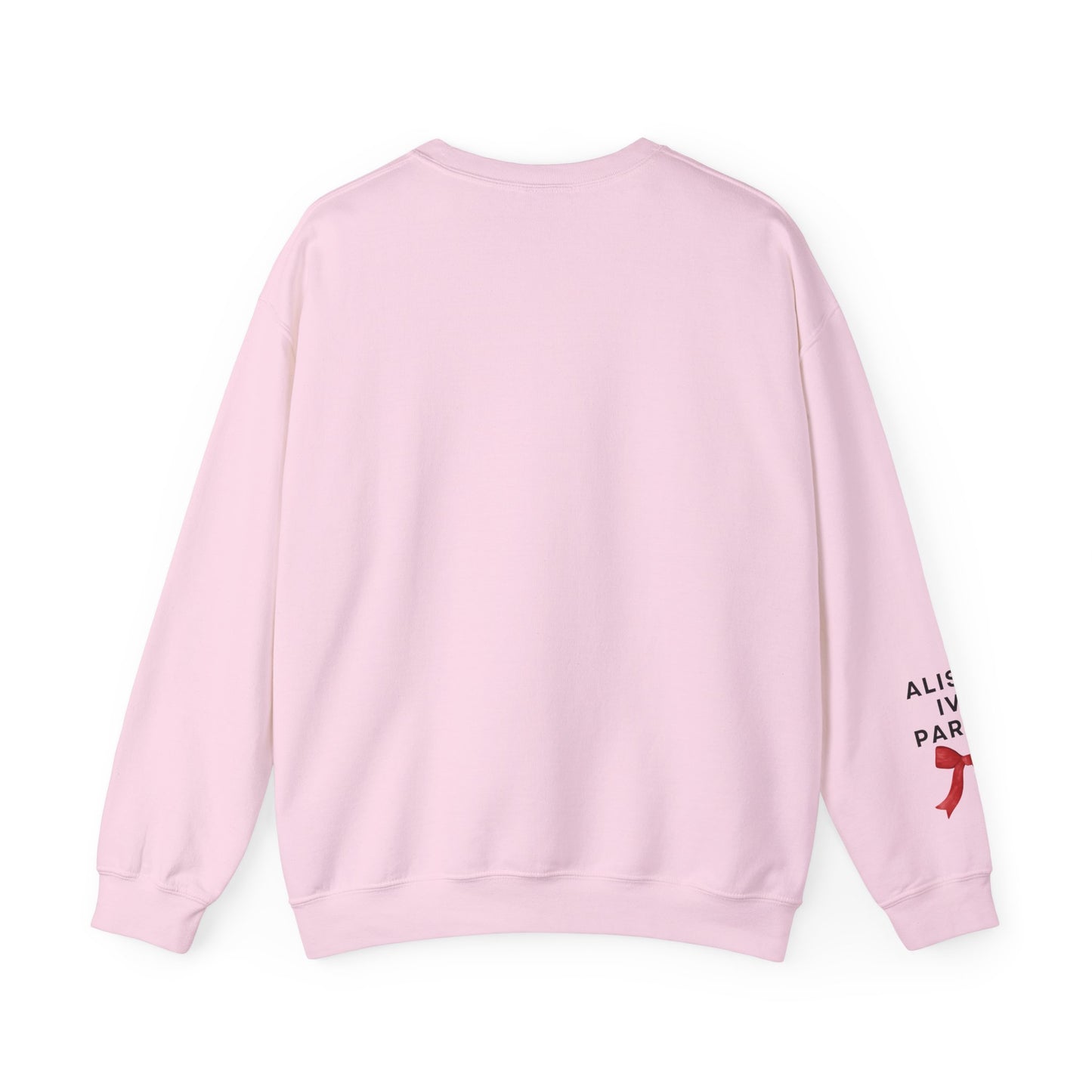 Personalized Checkered Coquette Mama Sweatshirt