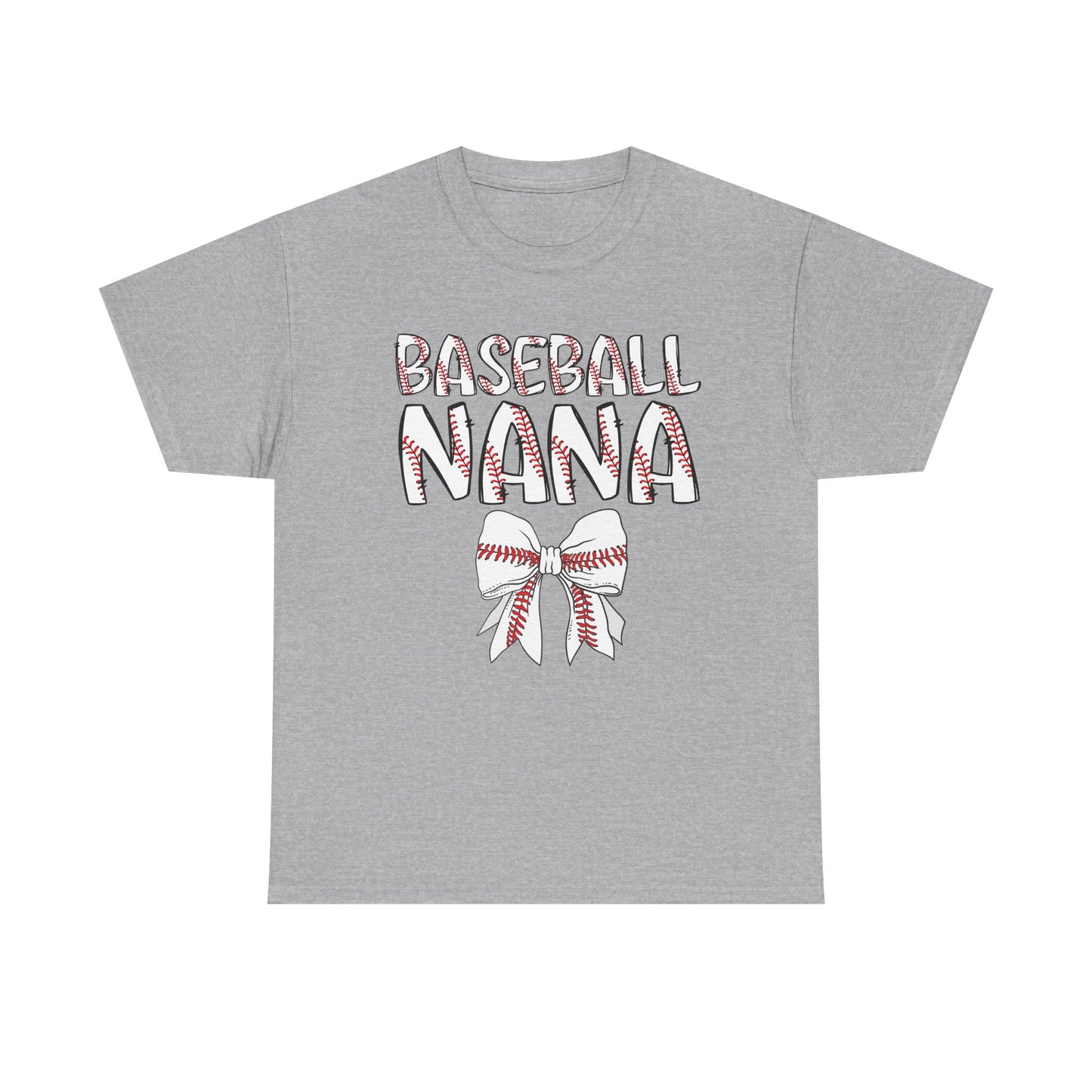 Baseball Nana Coquette Bow T-Shirt