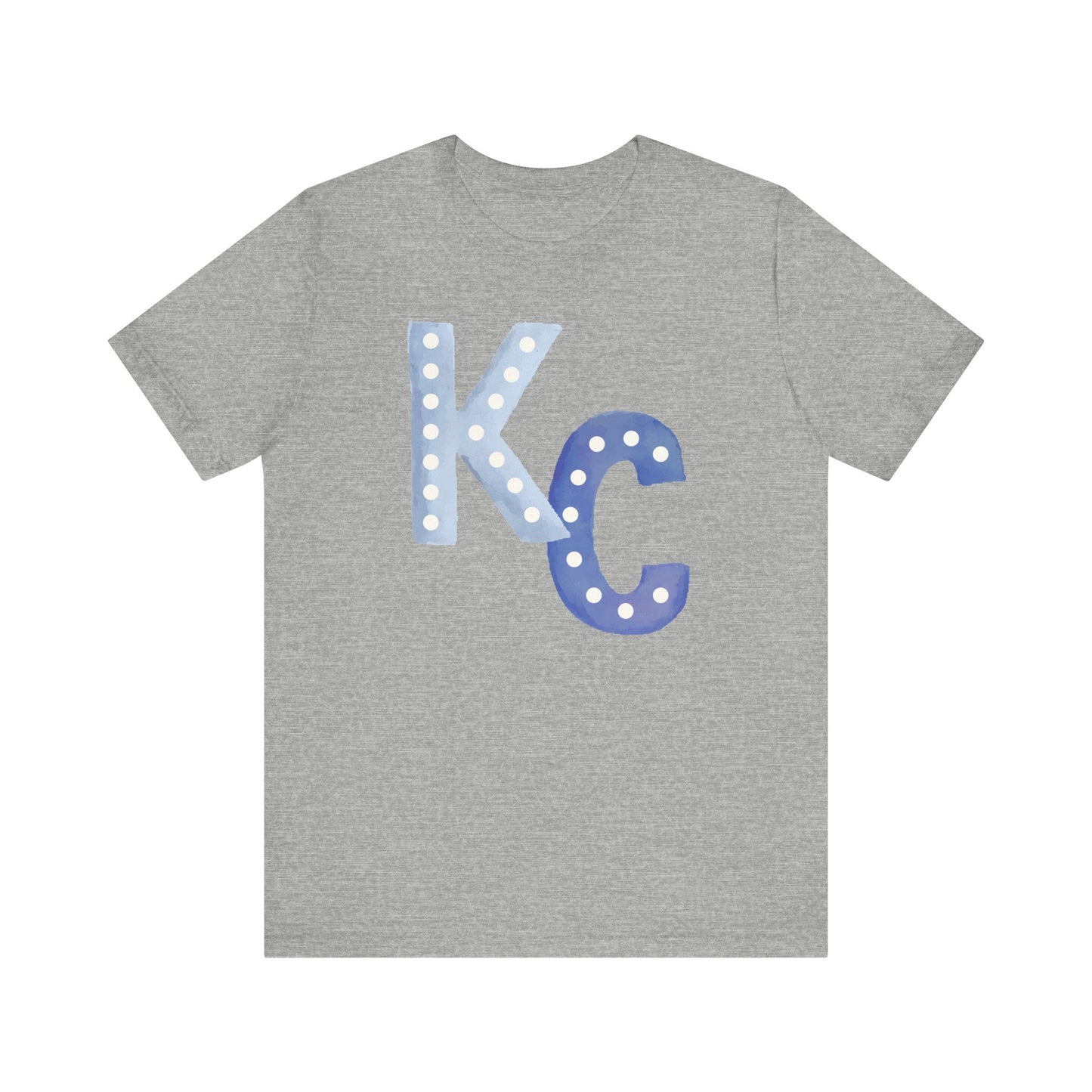 Watercolor KC Kansas City Baseball Shirt