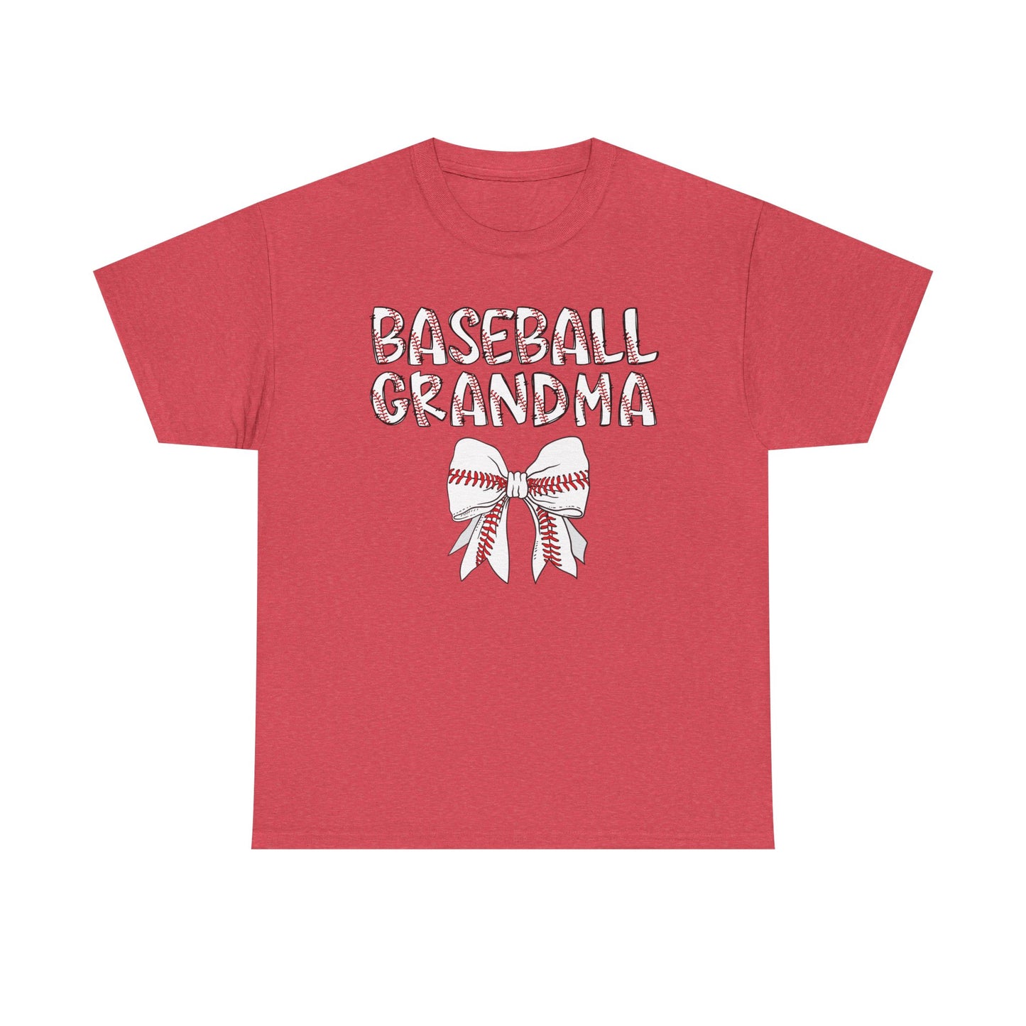 Baseball Grandma Coquette Bow T-Shirt
