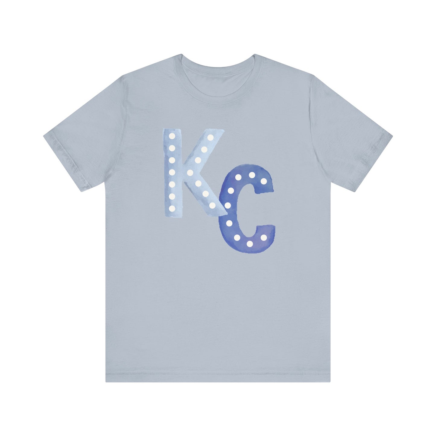 Watercolor KC Kansas City Baseball Shirt