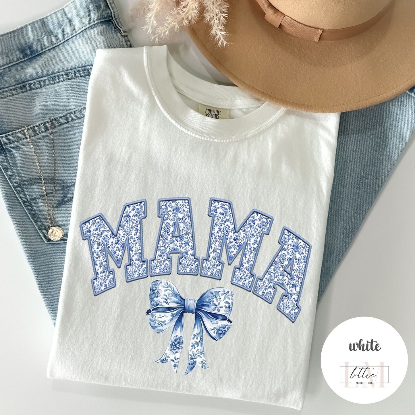 Chinoiserie Coquette Mama Shirt