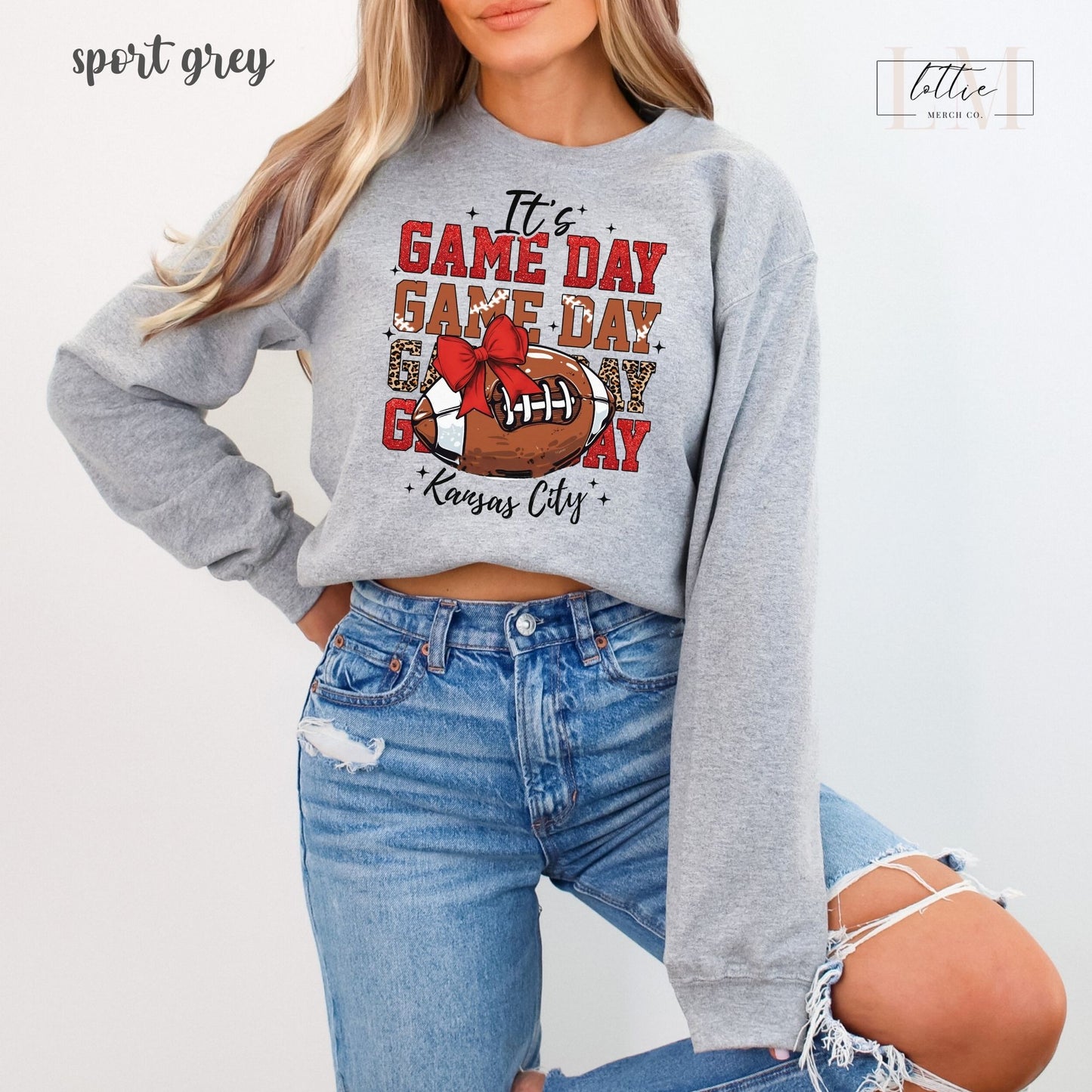 It's Game Day Kansas City Football Sweatshirt