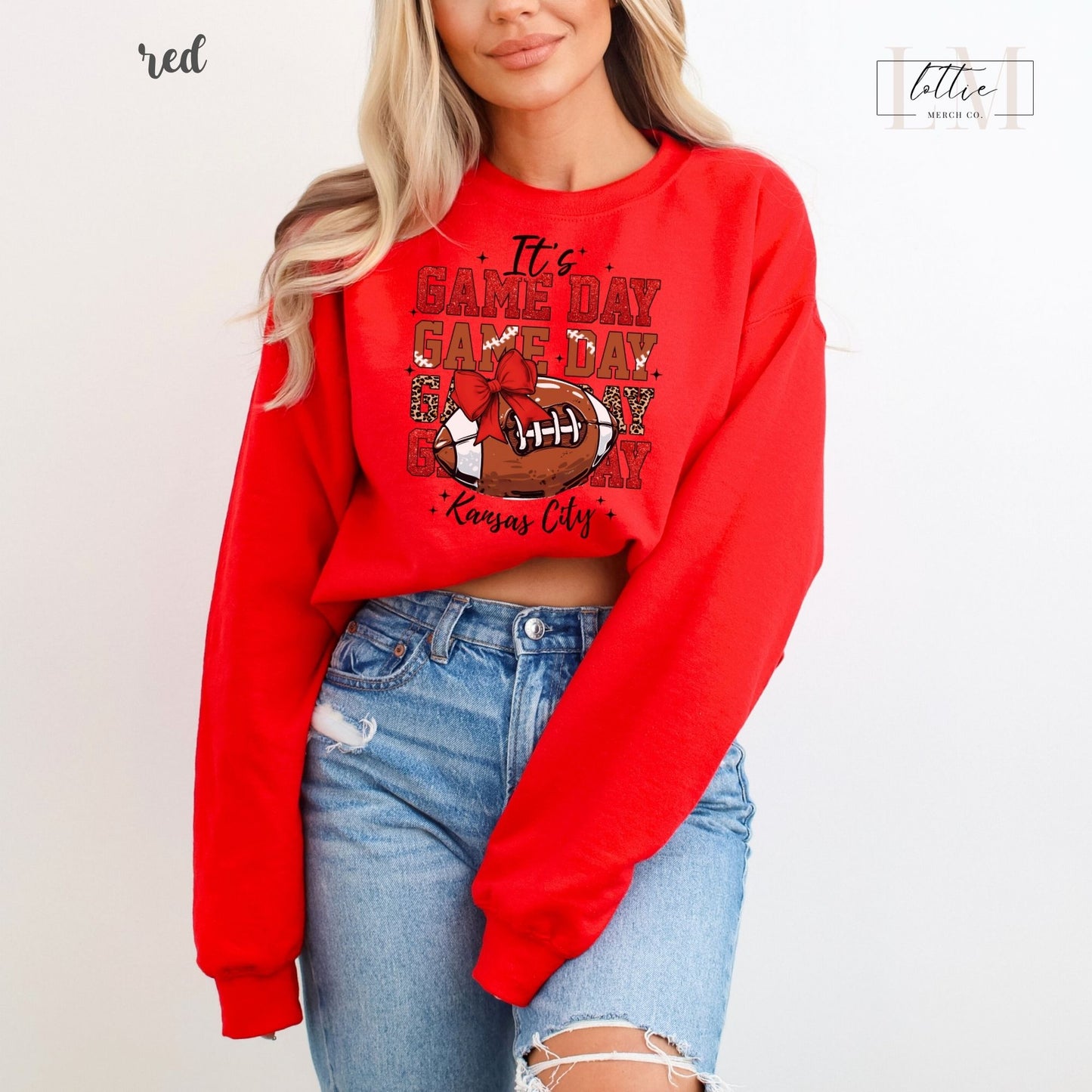 It's Game Day Kansas City Football Sweatshirt
