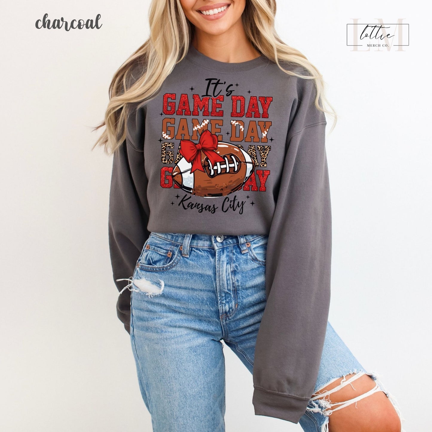 It's Game Day Kansas City Football Sweatshirt
