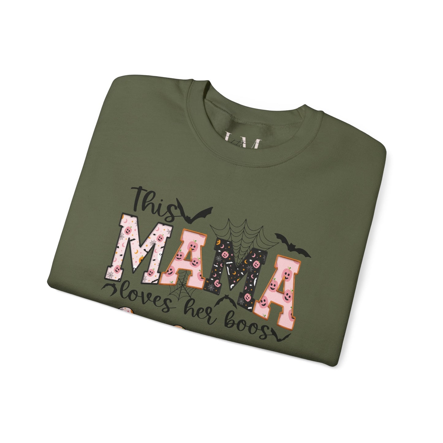 Custom Mama Loves her Boos Sweatshirt