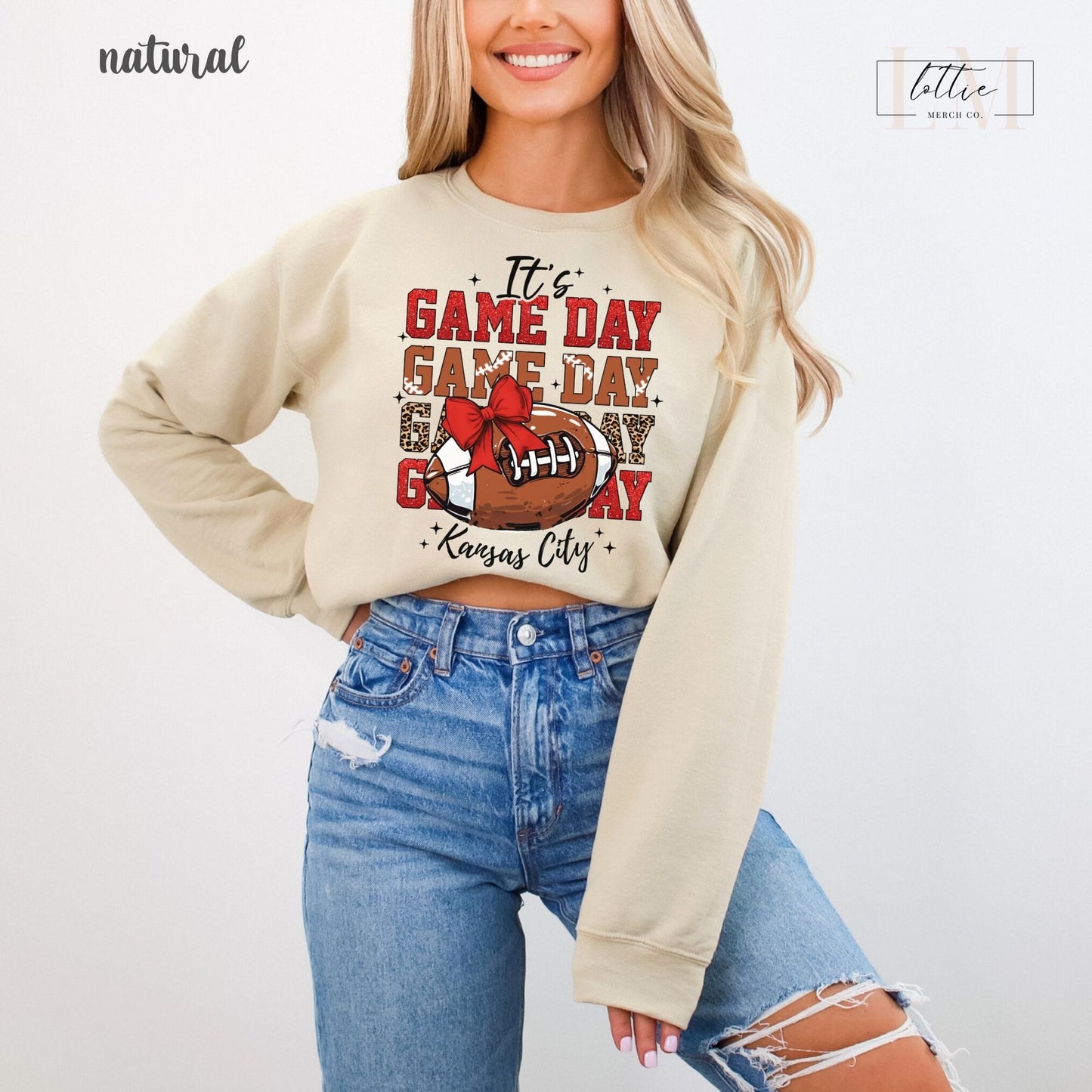 It's Game Day Kansas City Football Sweatshirt