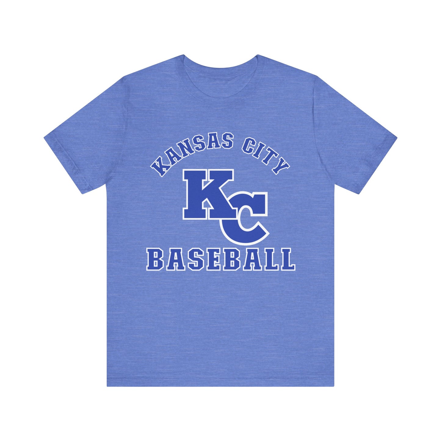 Kansas City Baseball Collegiate Letters T-Shirt