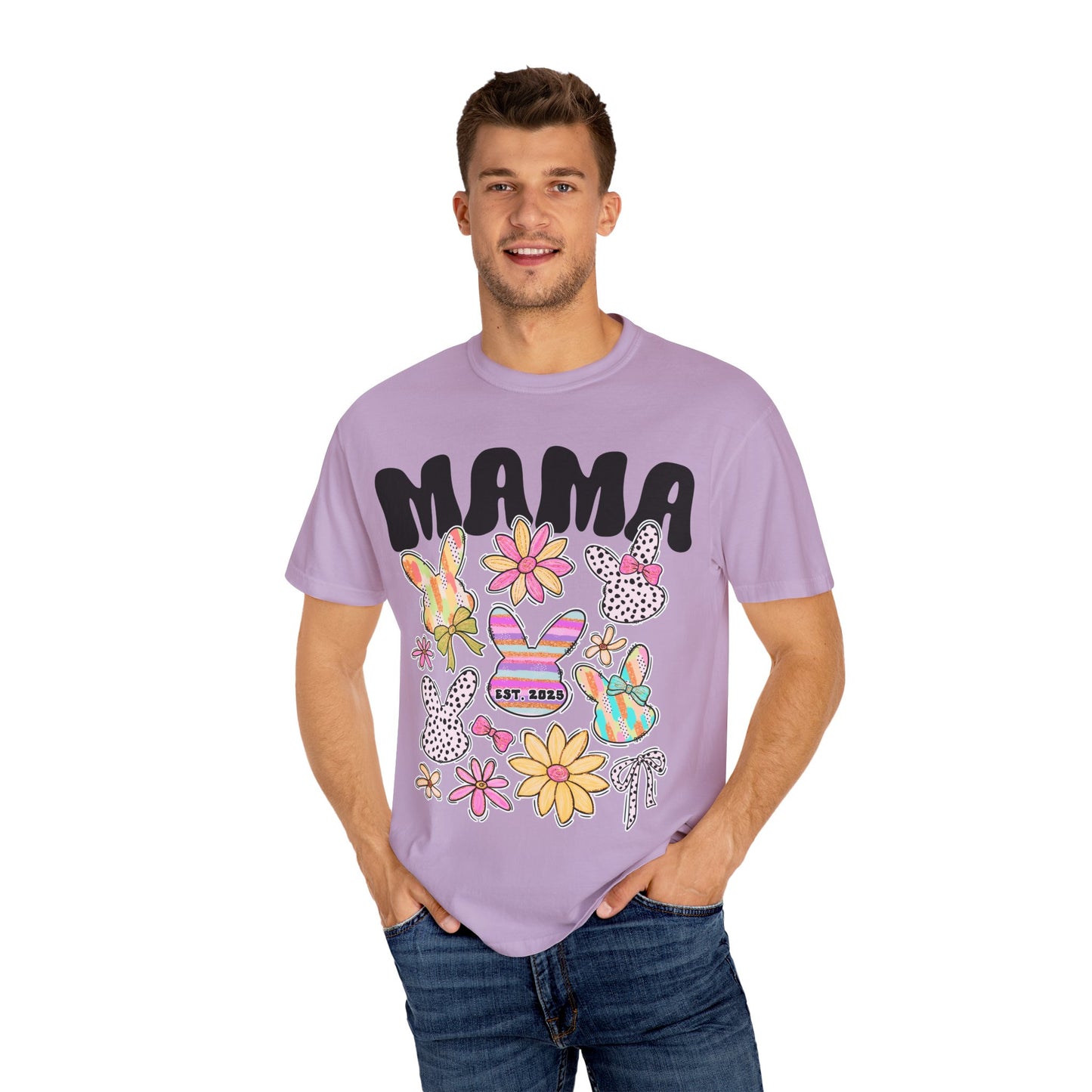 Coquette MAMA Dot Comfort Colors T-shirt