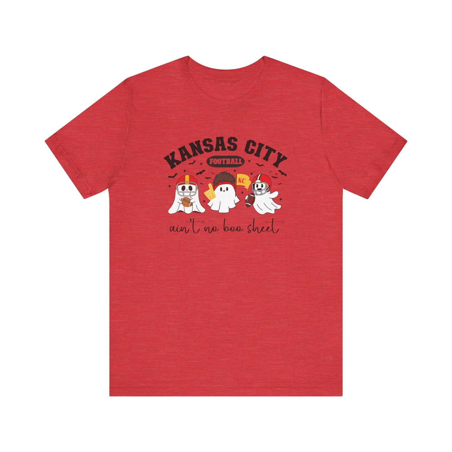 Kansas City Football Aint No Boo Sheet T-shirt