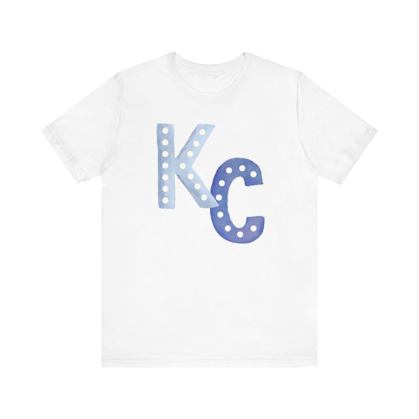 Watercolor KC Kansas City Baseball Shirt