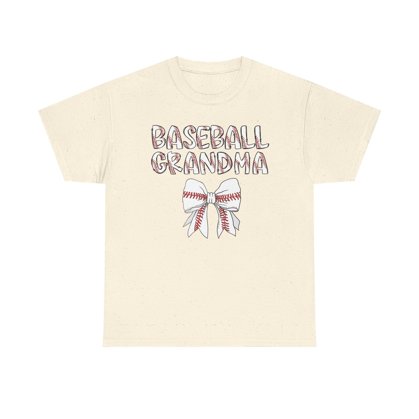 Baseball Grandma Coquette Bow T-Shirt