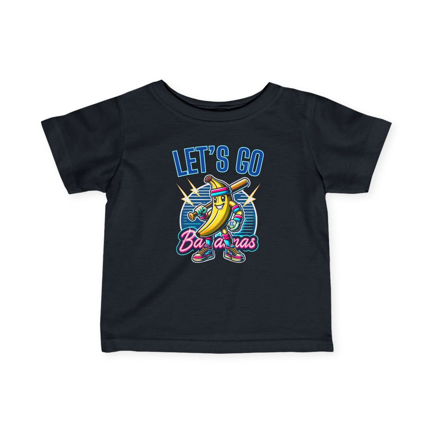 Infant Let's Go Bananas Kansas City Baseball Shirt