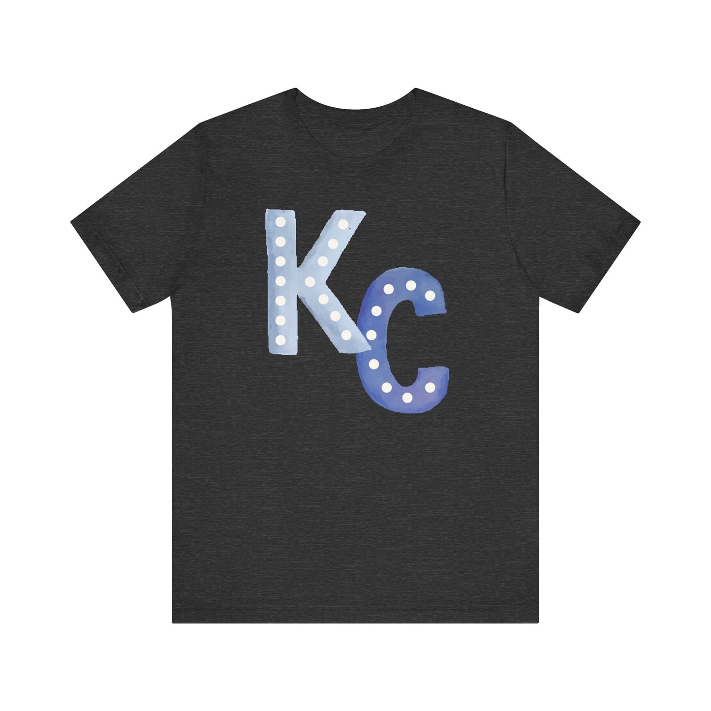 Watercolor KC Kansas City Baseball Shirt