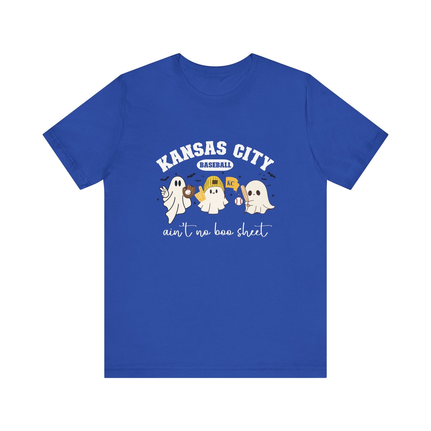 Kansas City Baseball Aint No Boo Sheet T-shirt