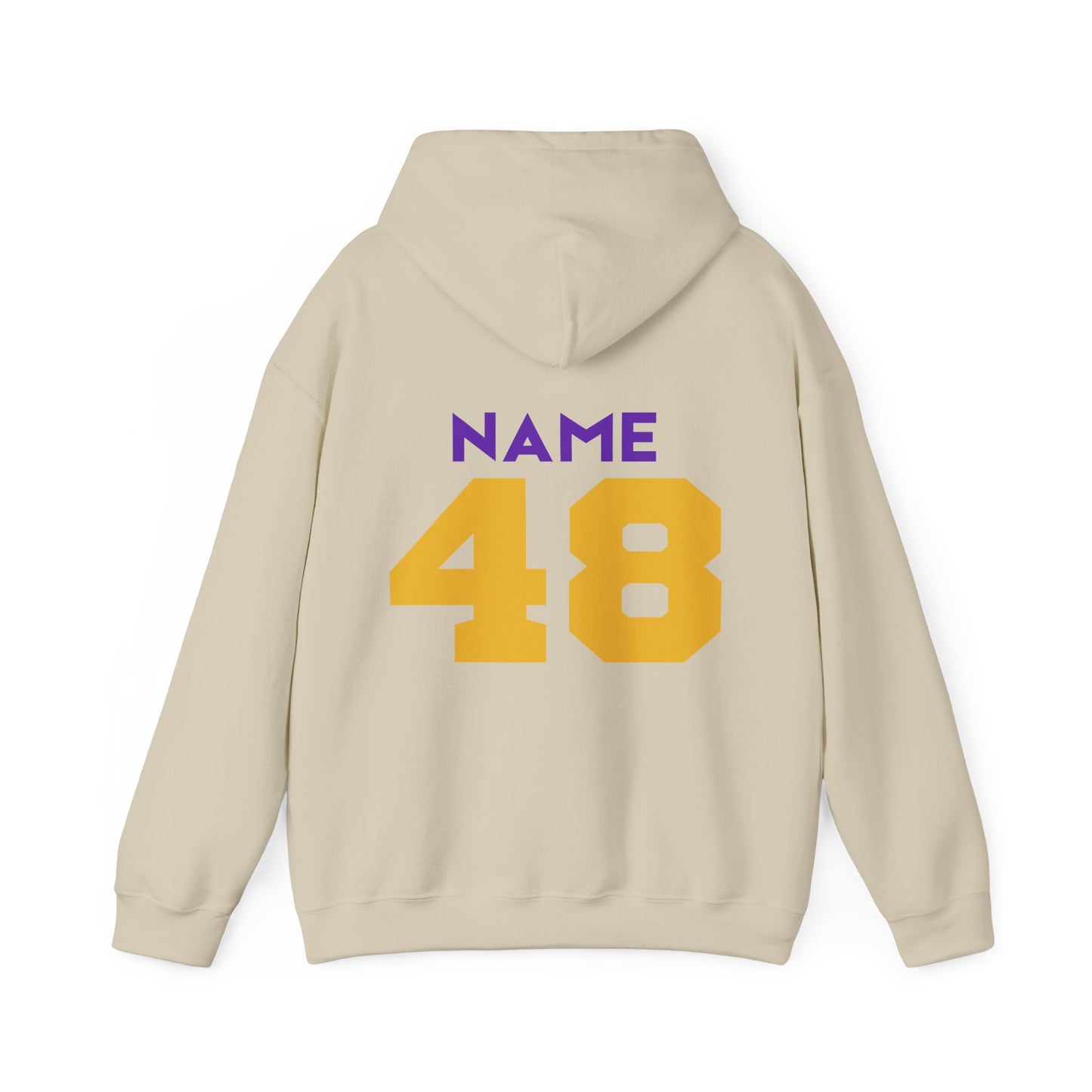 Adult Unisex Broncos Hoodie with Custom Name and Number