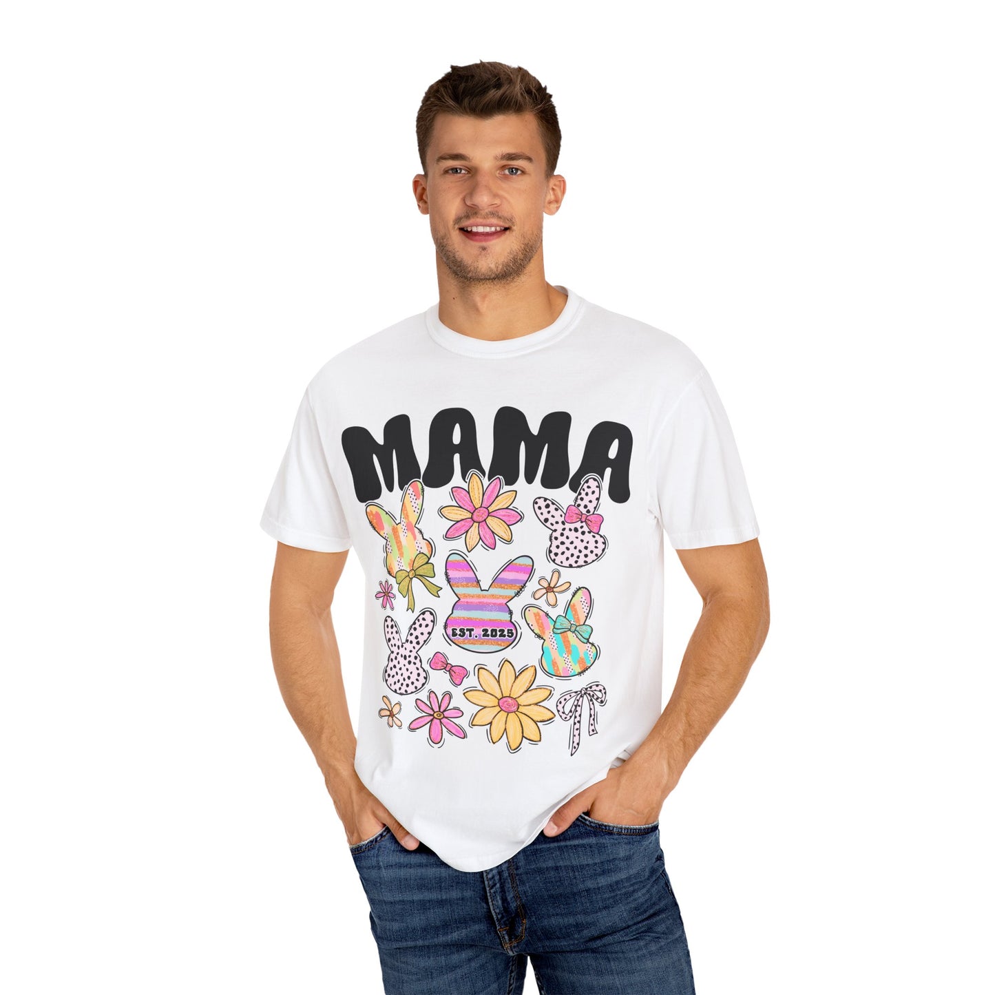 Coquette MAMA Dot Comfort Colors T-shirt