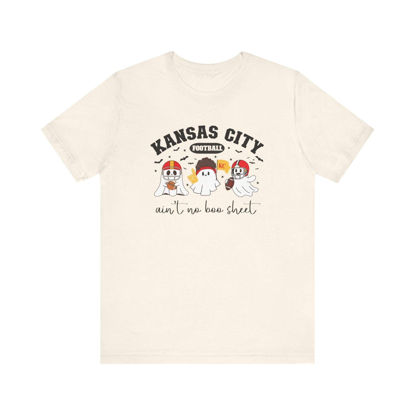 Kansas City Football Aint No Boo Sheet T-shirt