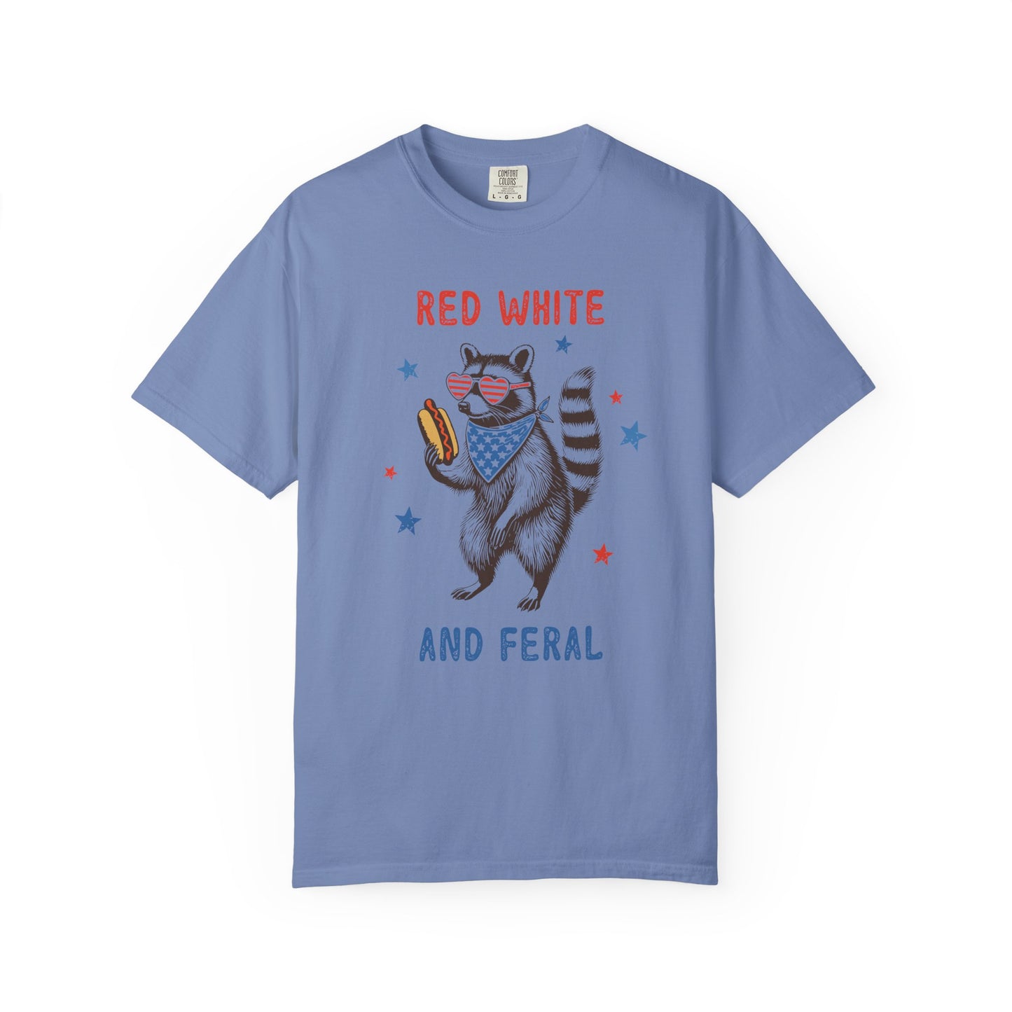 Red White And Feral T-Shirt
