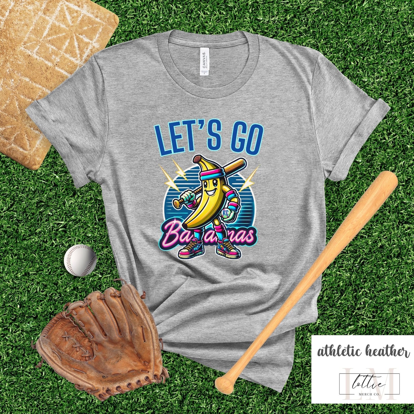Let's Go Bananas Kansas City Baseball T-Shirt